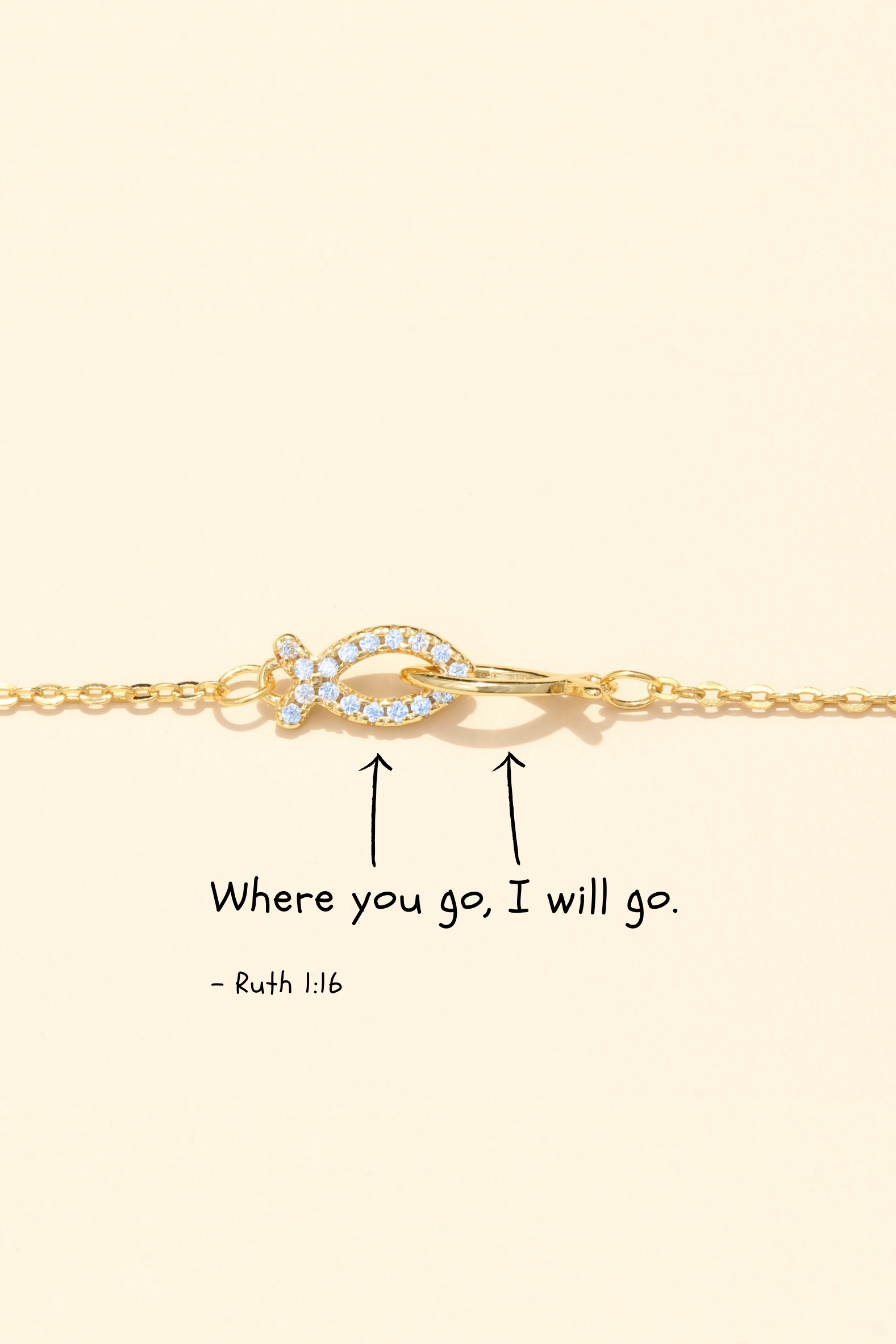 Never Alone - Bracelet