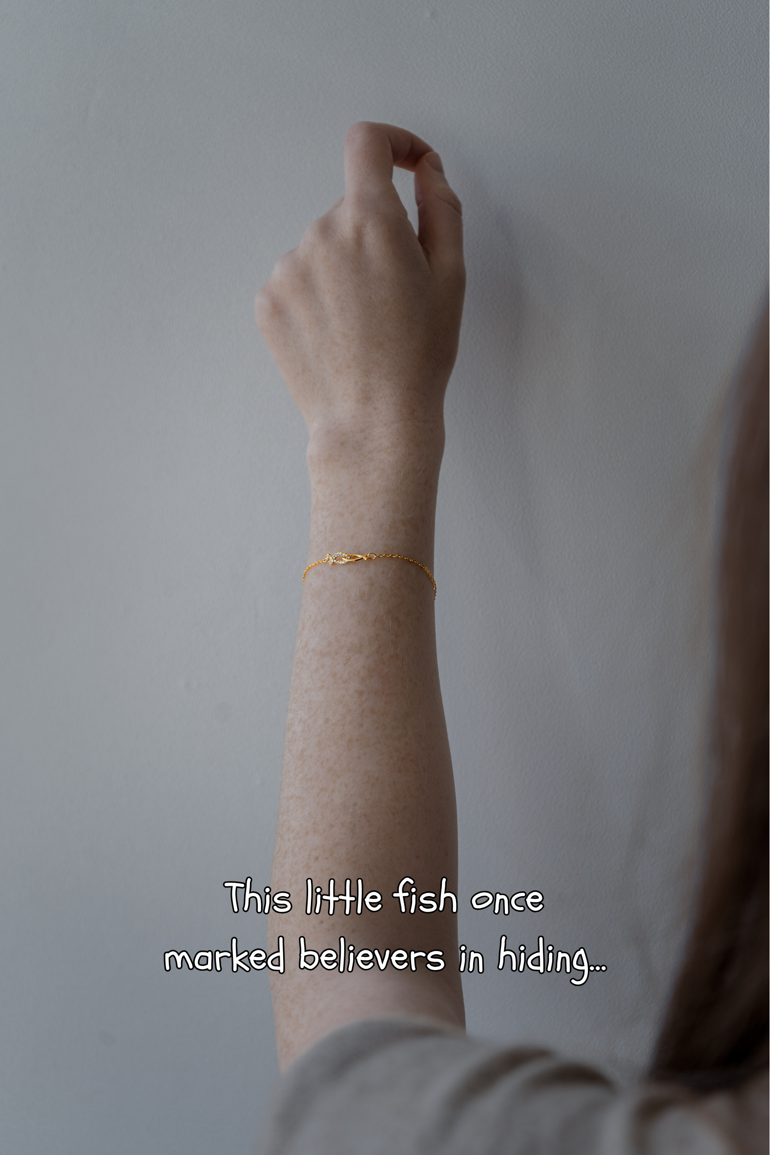 Never Alone — Ichthys Fish - Bracelet
