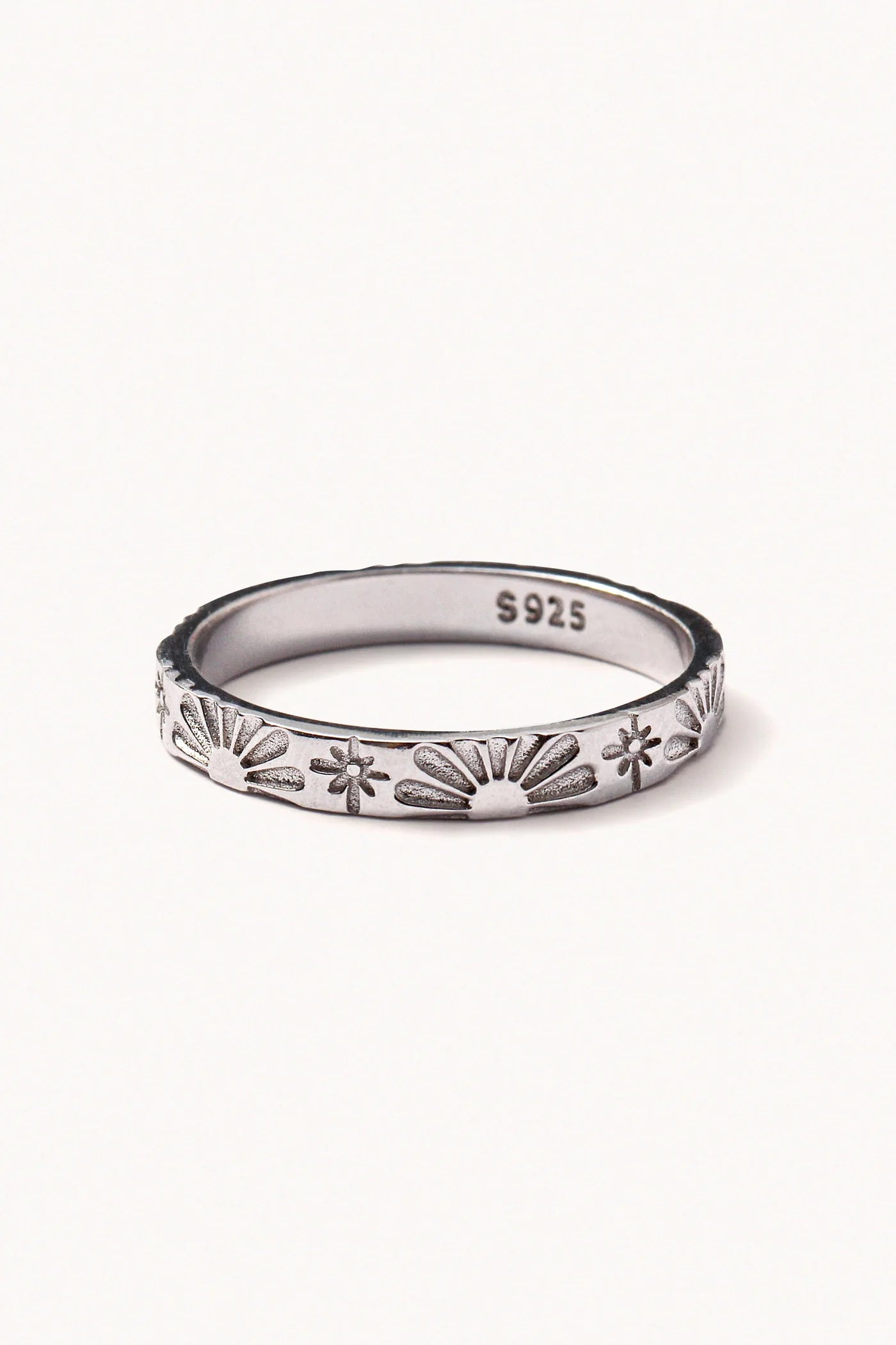 Floral Ring - 3 Ring Stack
