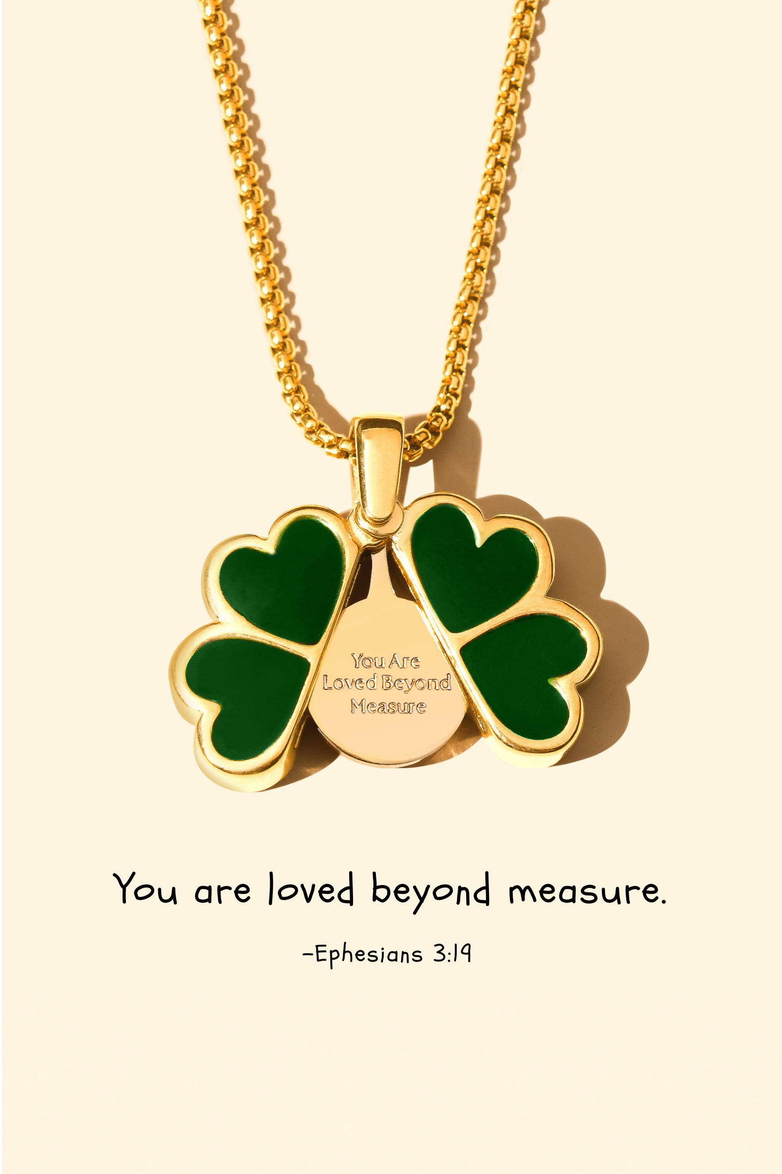 Hidden Blessings - Clover Locket