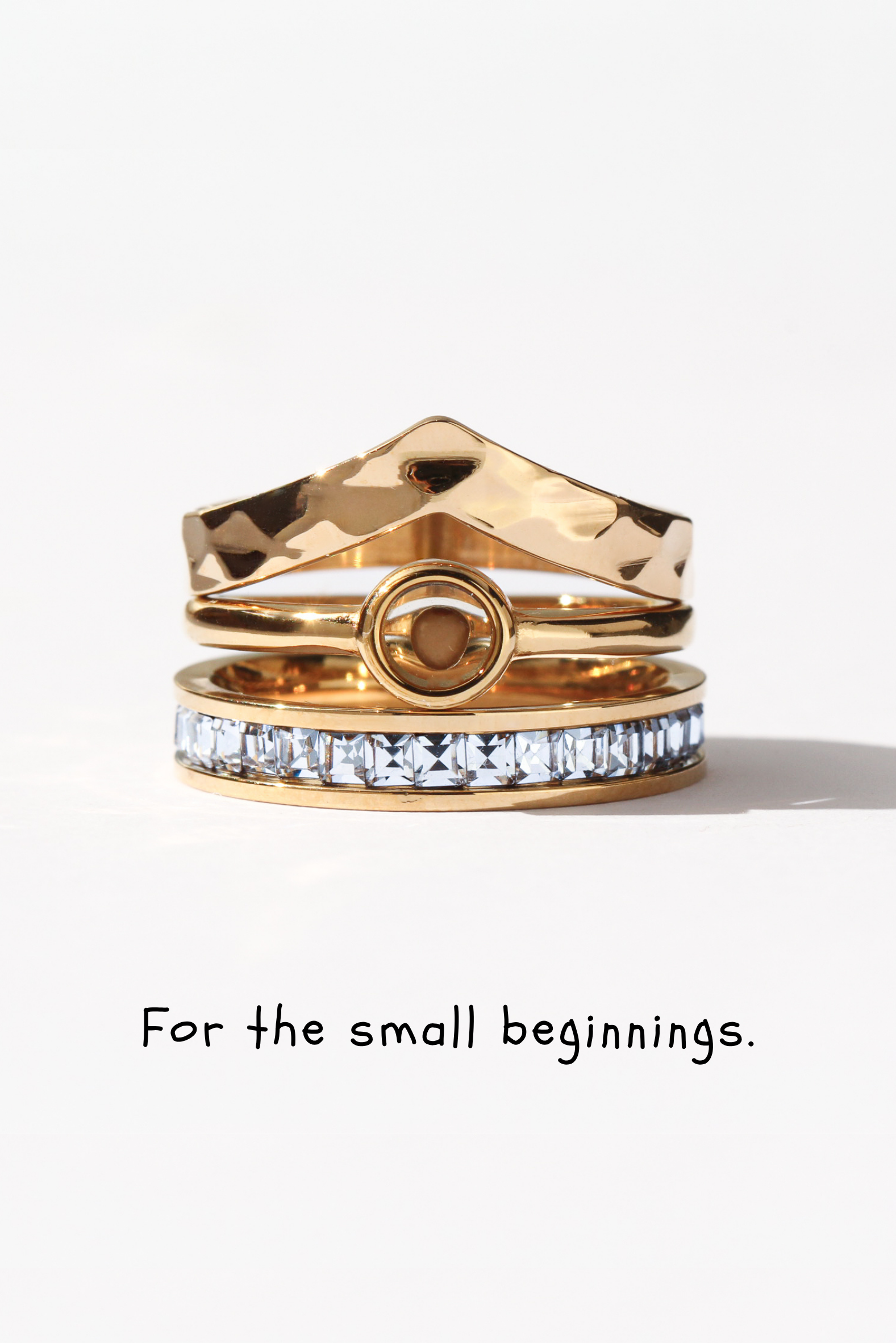 Small Begginings - 3 Ring Stack