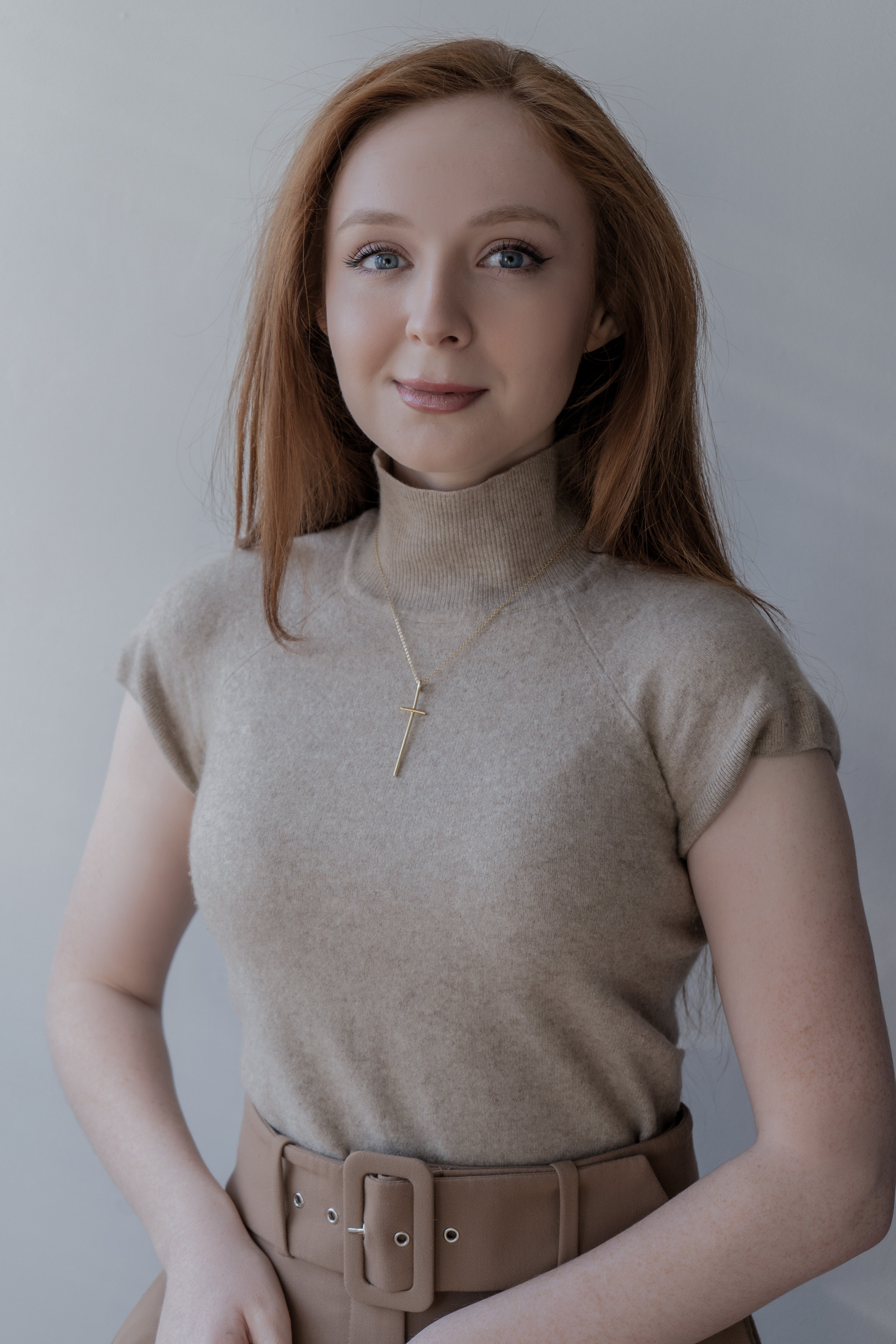 Nail Cross - Sterling Necklace