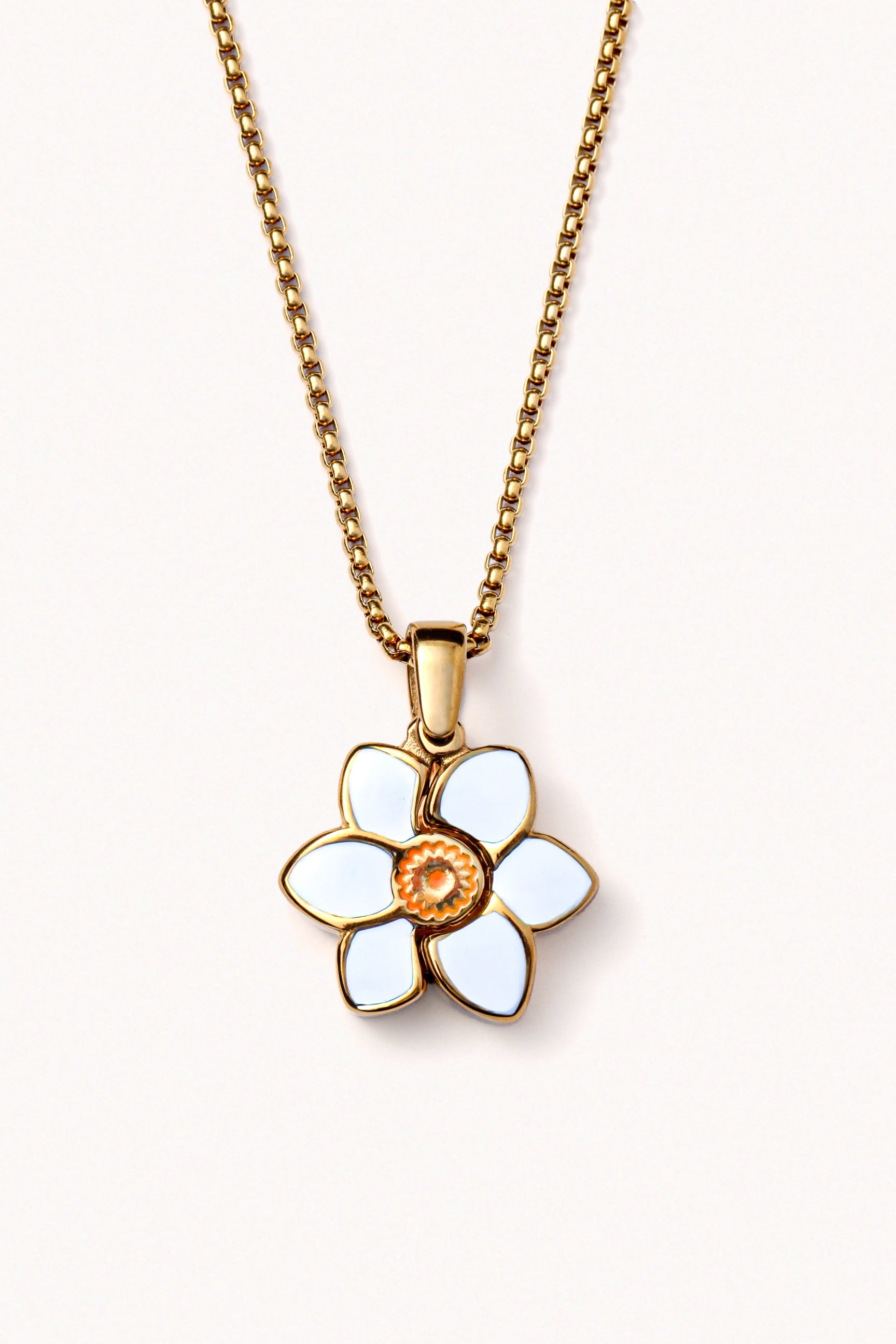 Daffodil Locket - Necklace