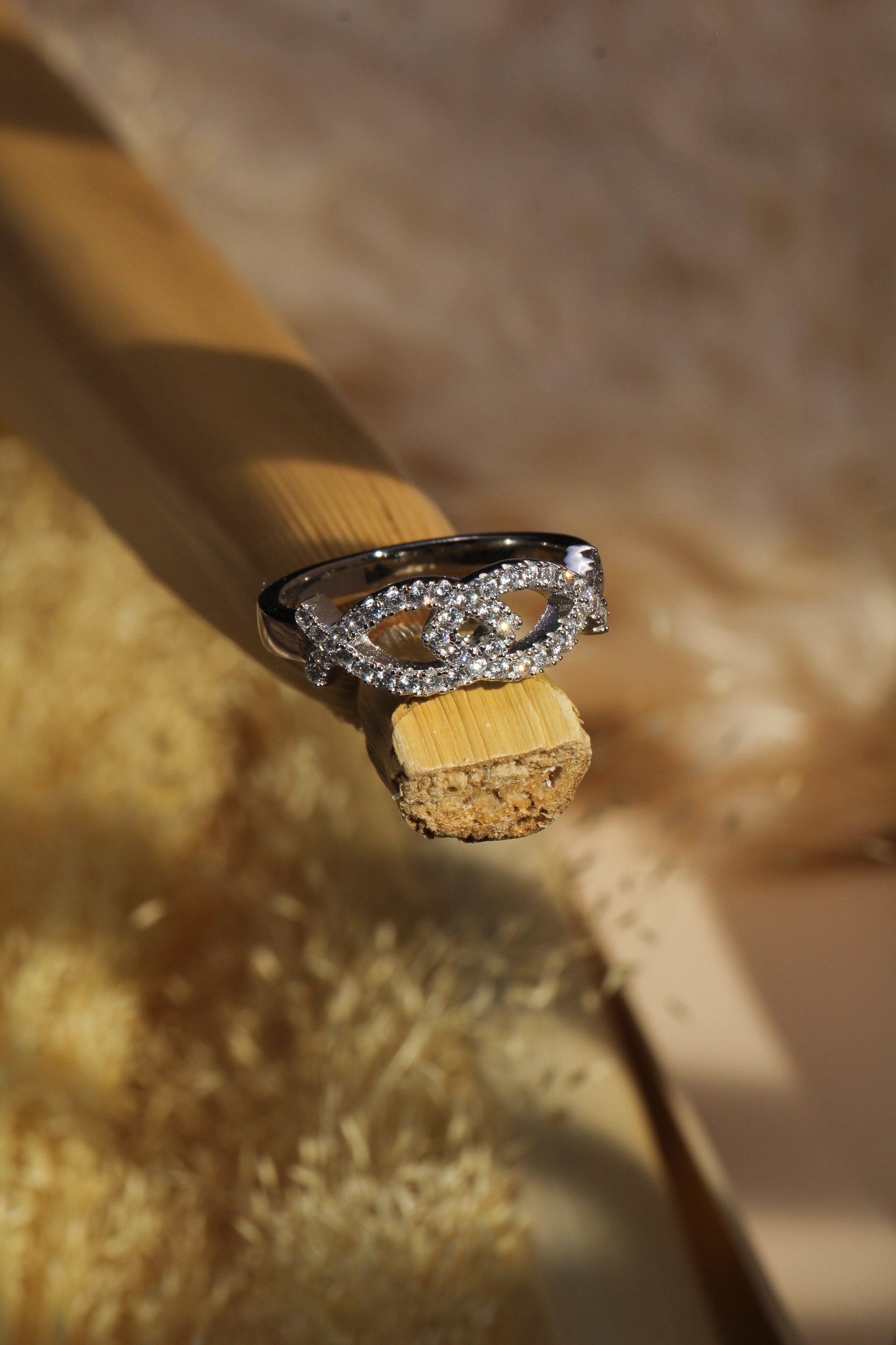 Promise Ring - Linked Ichthys Fish