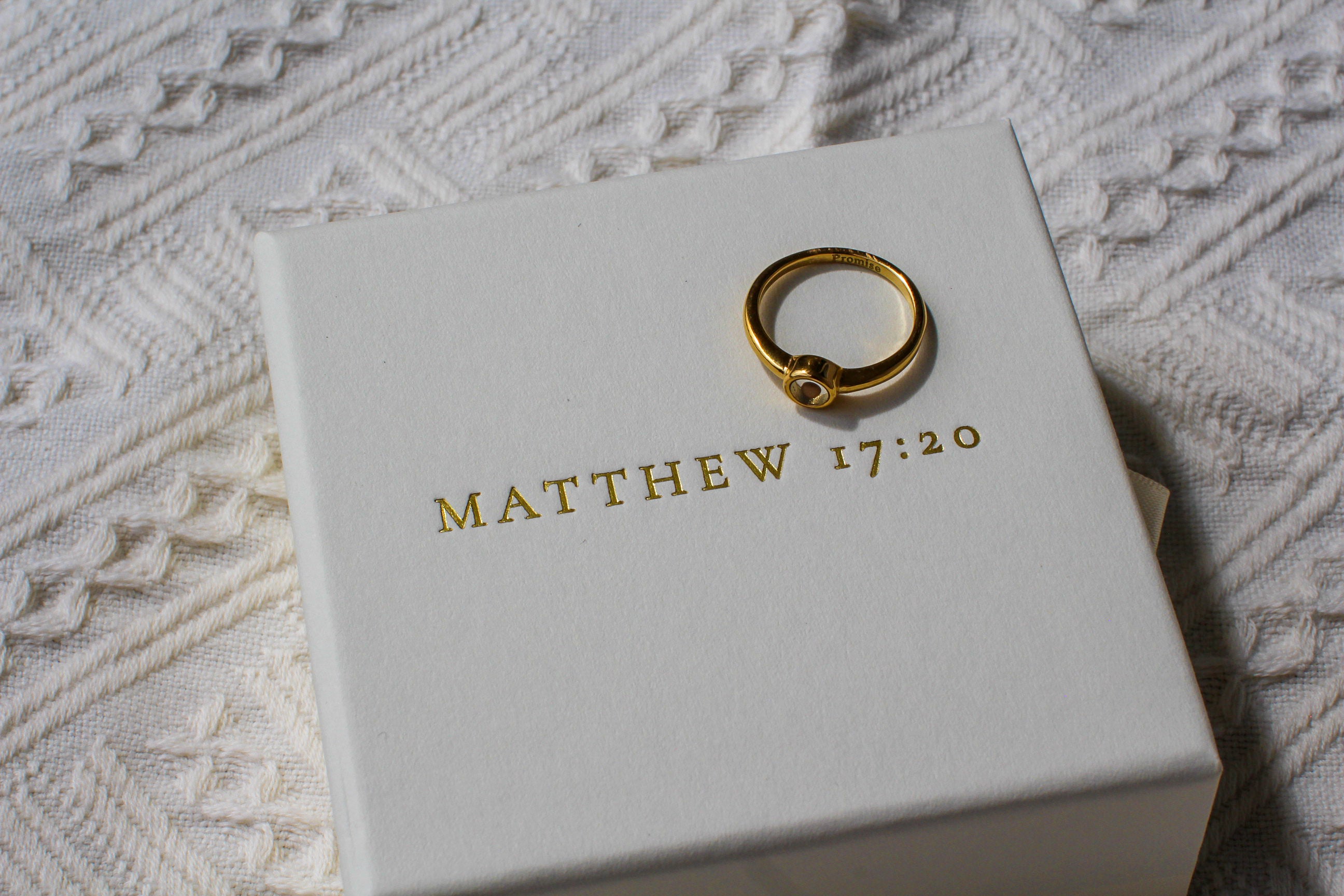 Promise Ring - Thin Band