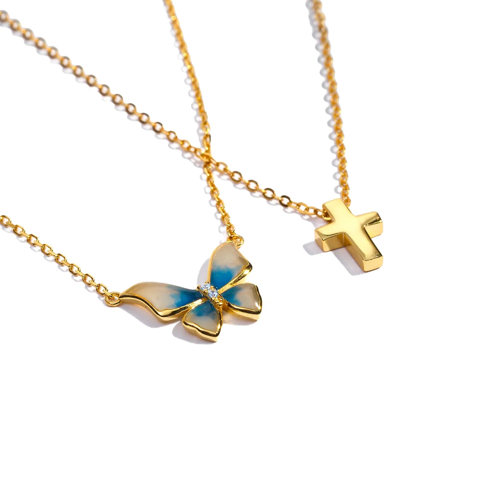 Dainty Cross - Necklace