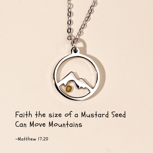 Move Mountains - Sterling Silver Necklace