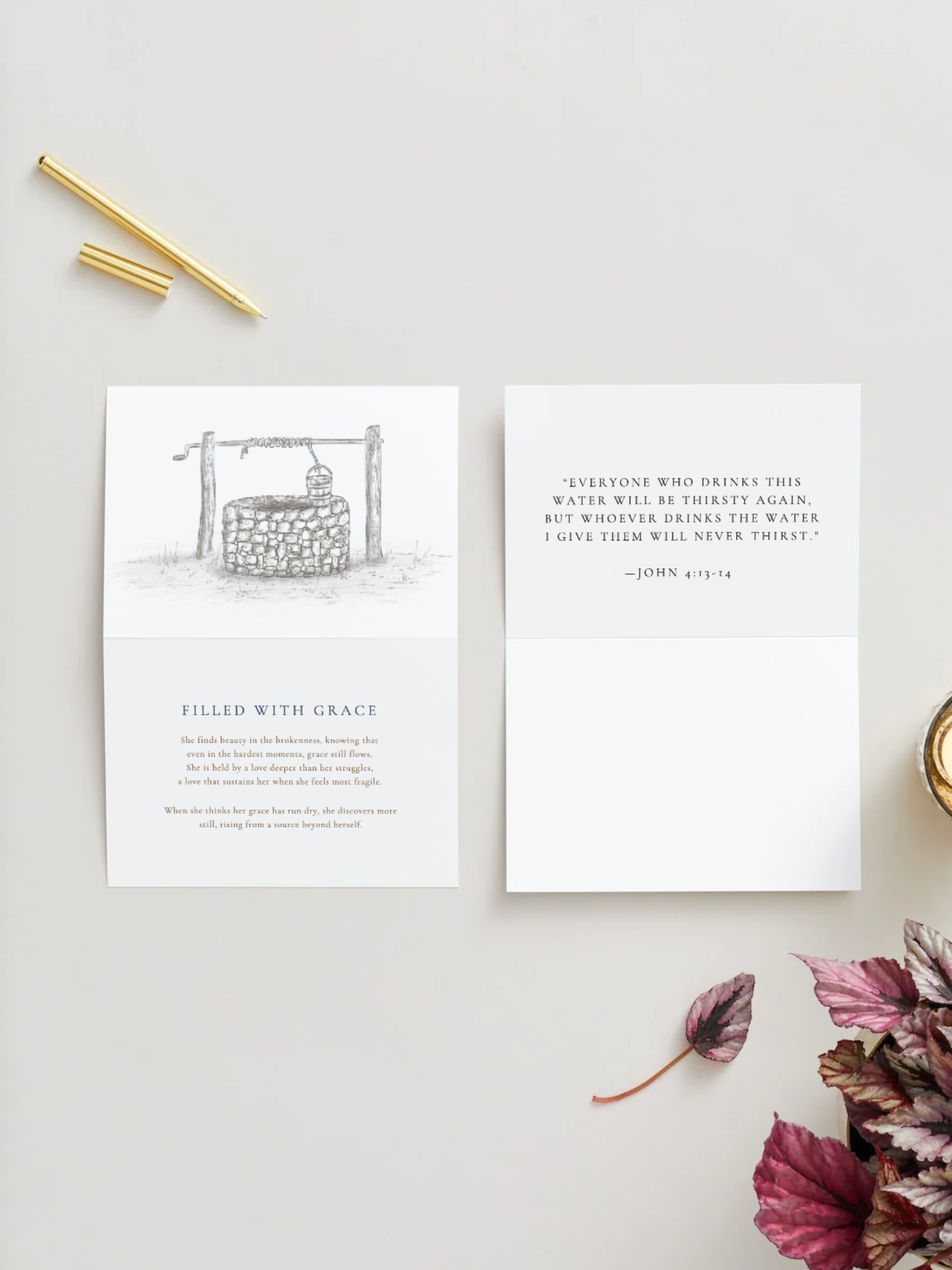 Dainty Sideway Cross - Necklace