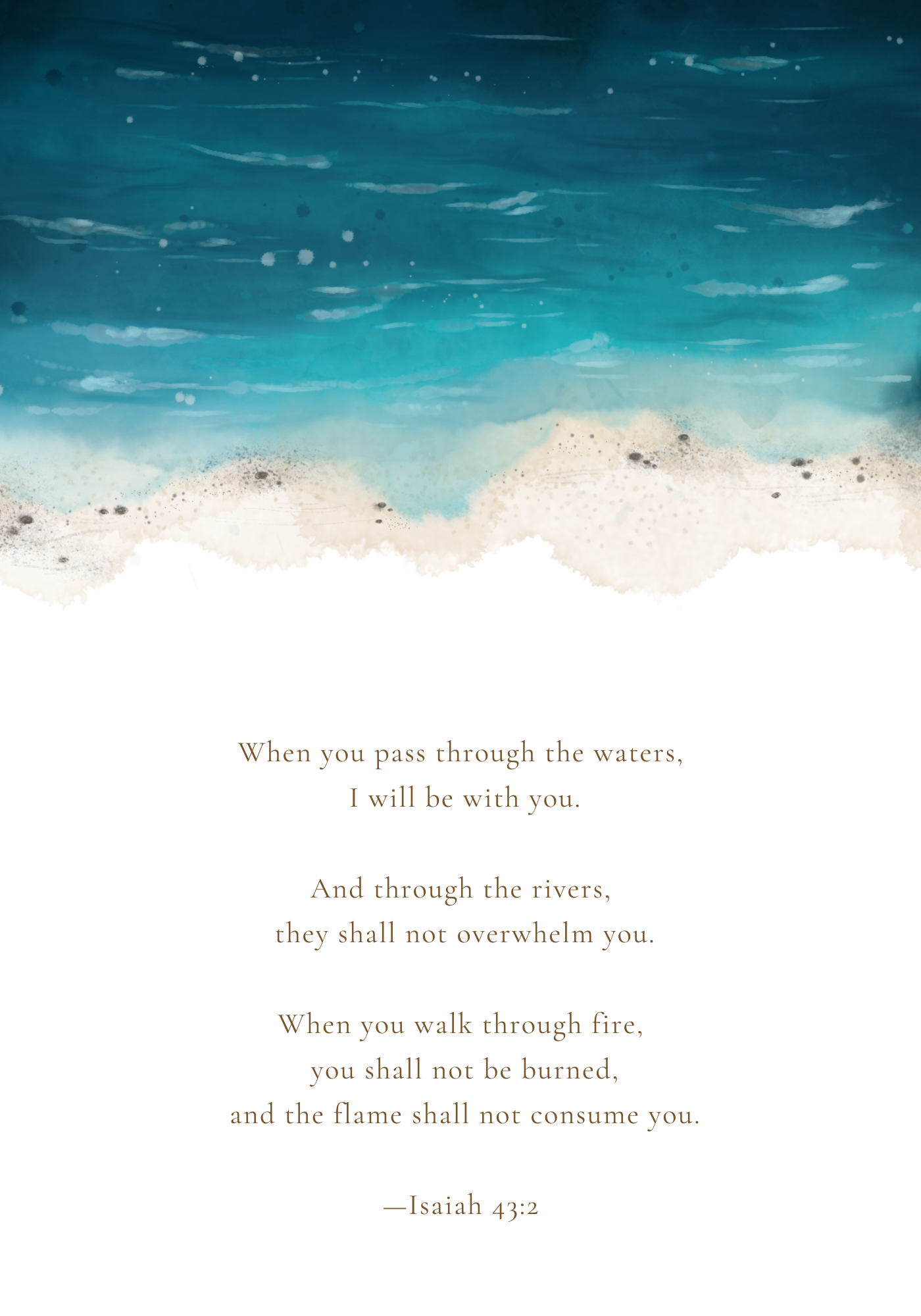 Through Deep Waters - Ring