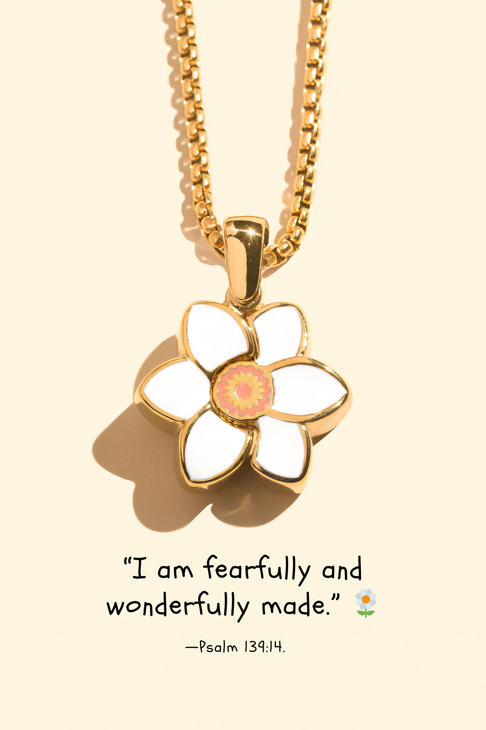 Daffodil Locket - Stainless Steel Necklace