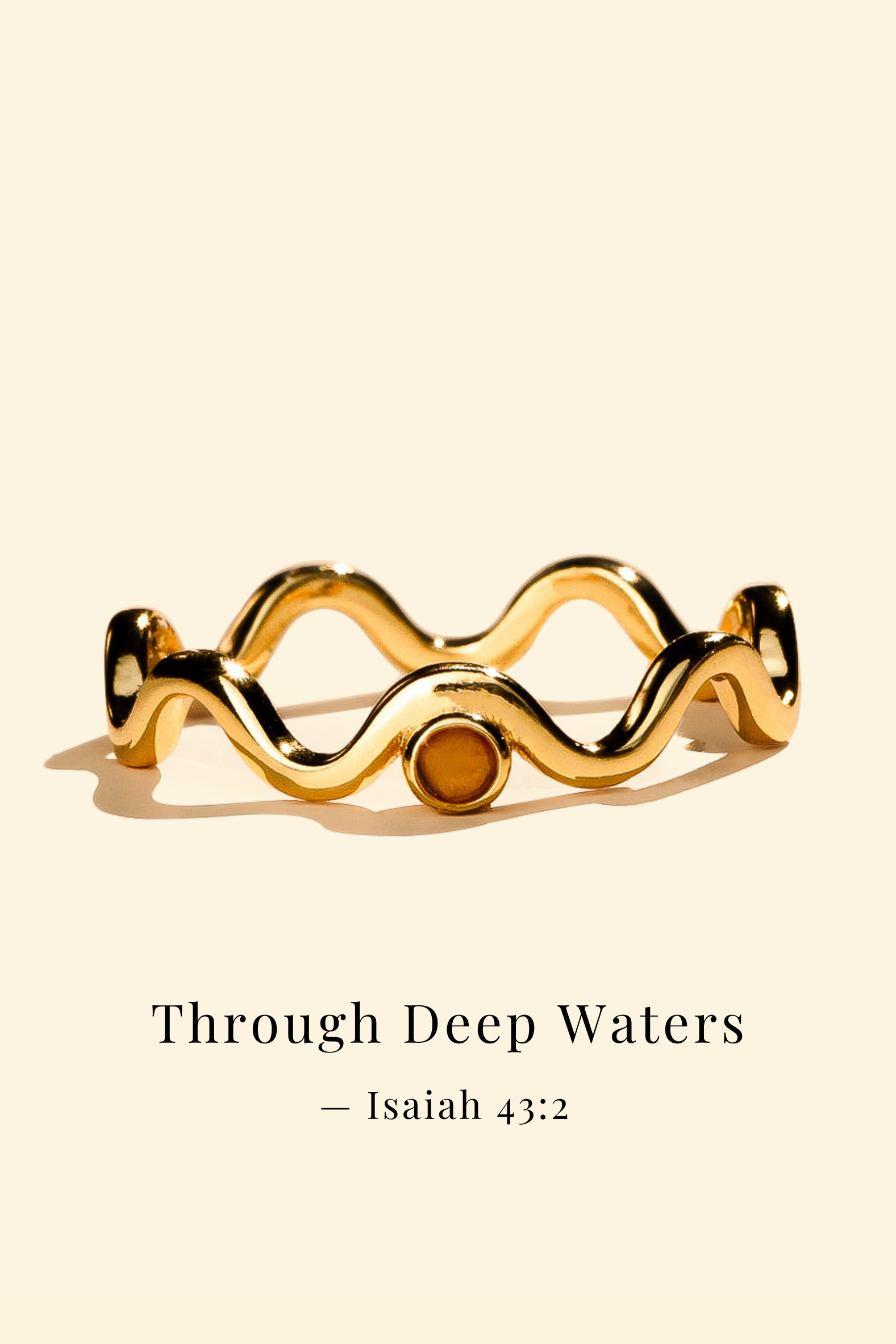 Waves Mustard Seed - Ring