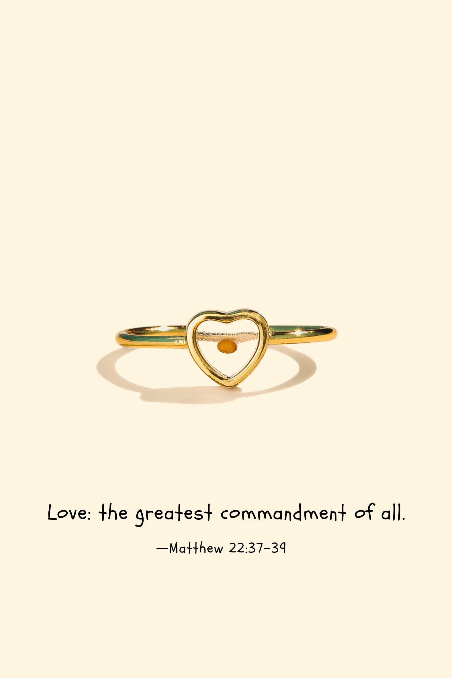 Dainty Heart Ring