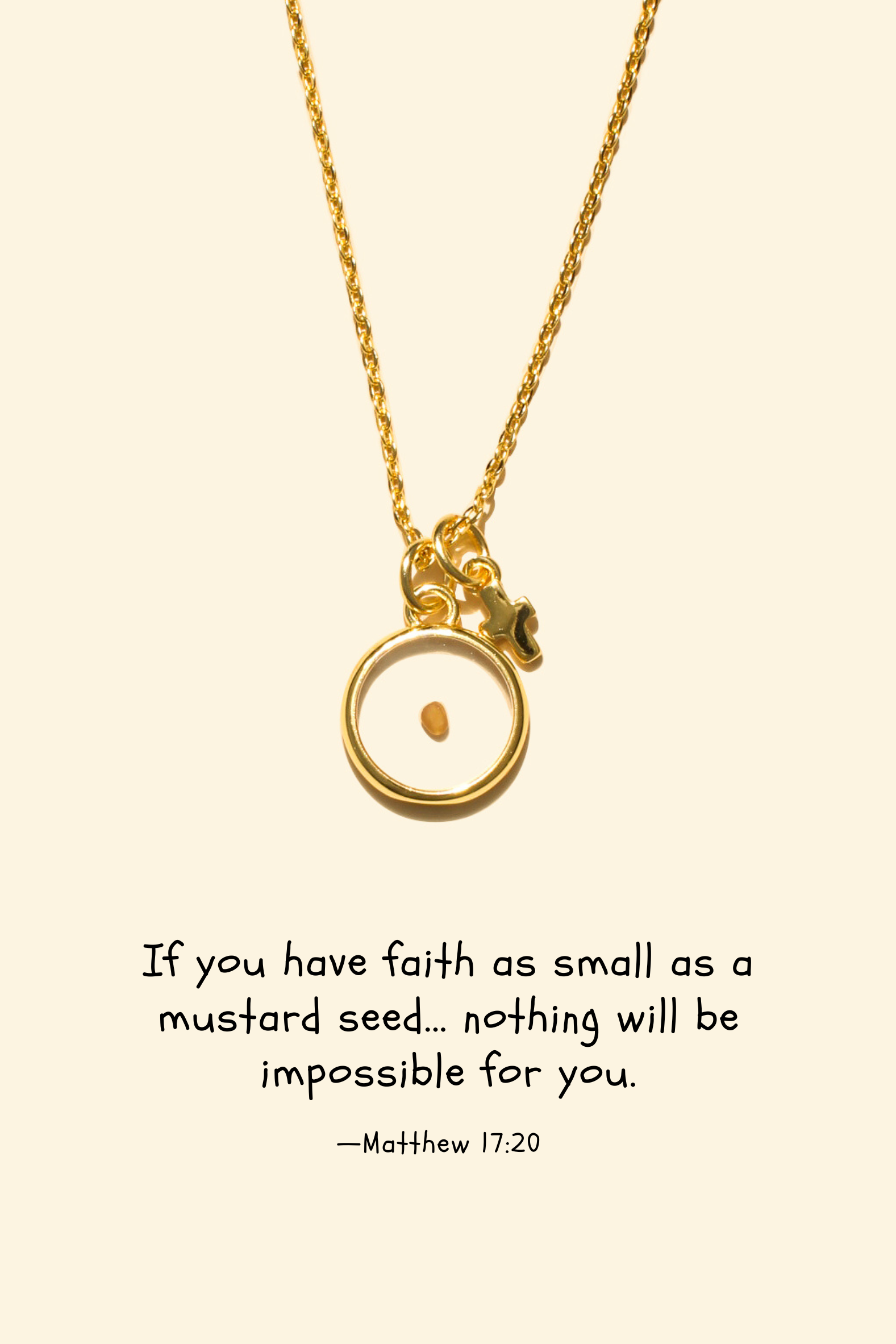 Dainty Cross - Sterling Silver Necklace