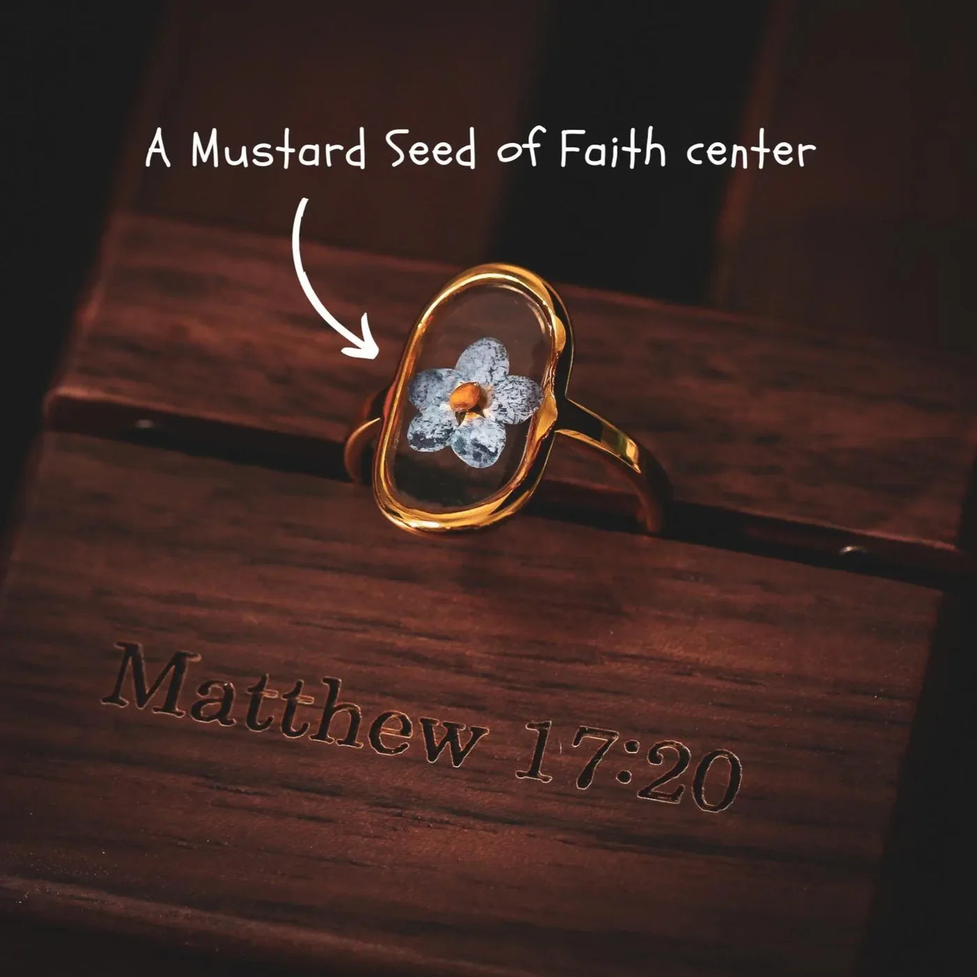 Blooming Faith Ring