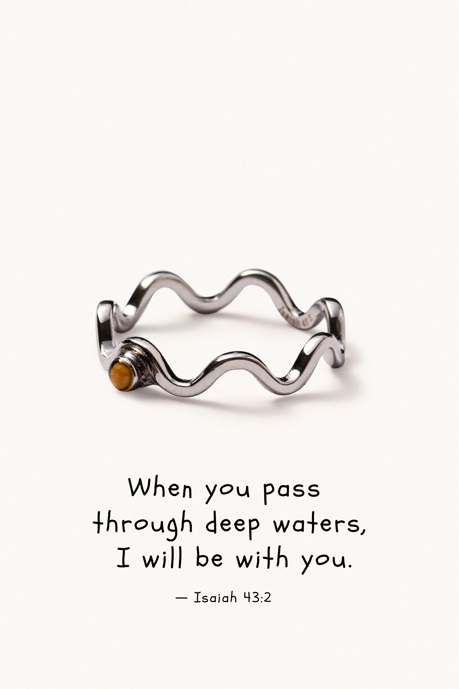 Waves Mustard Seed - Ring