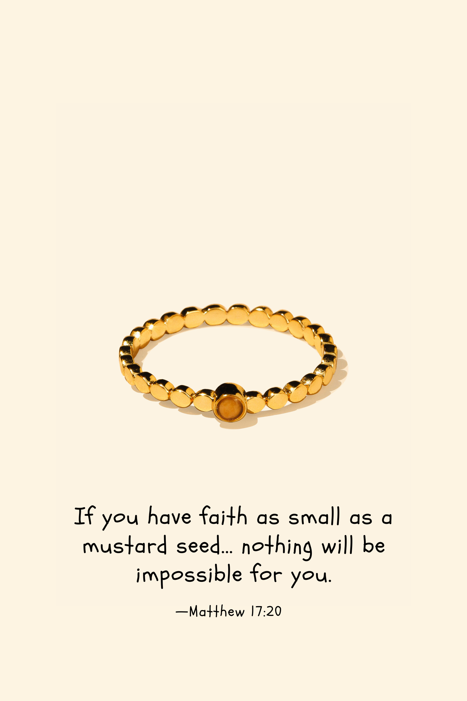 Thin Dotted - Ring (Ships June 25th)