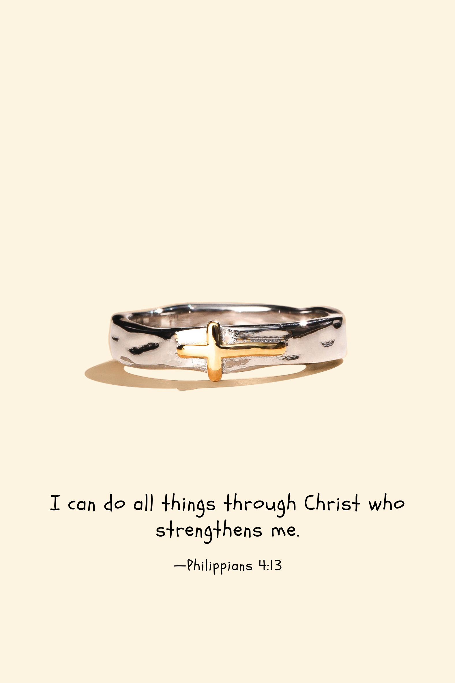 Band Cross - Ring