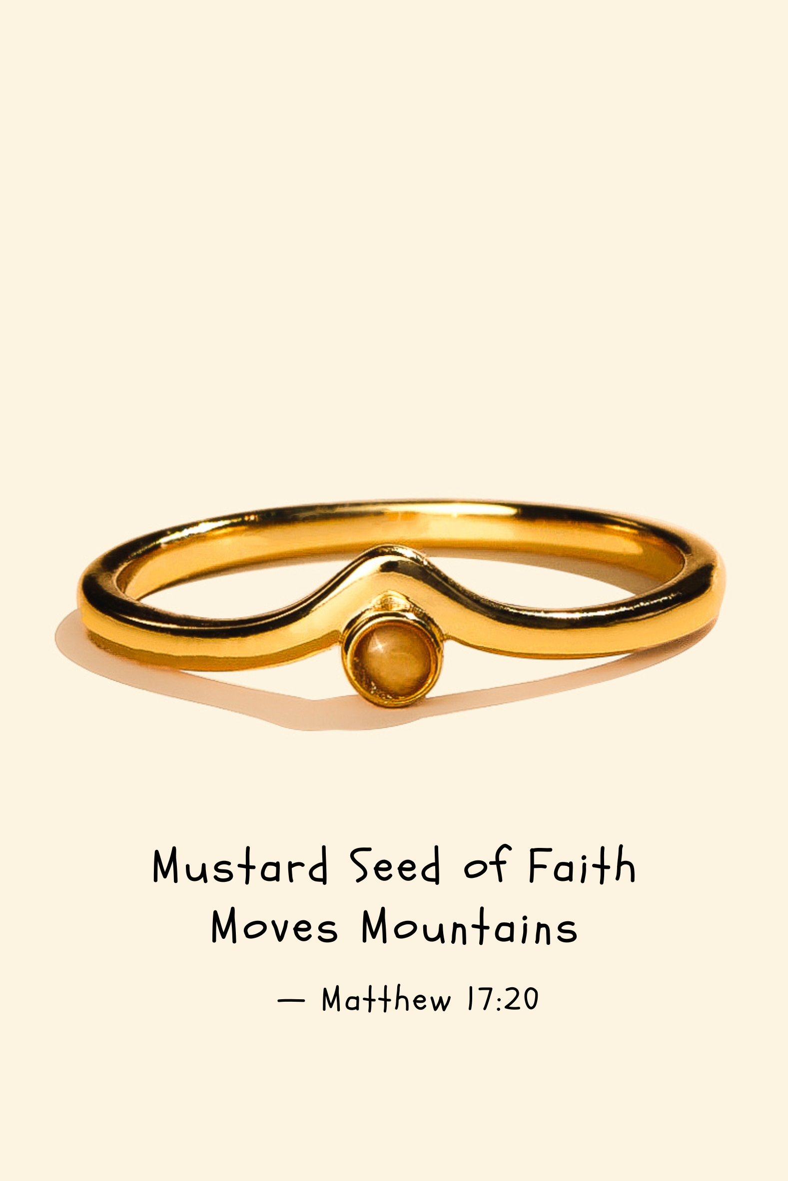 Dainty Move Mountains - Ring
