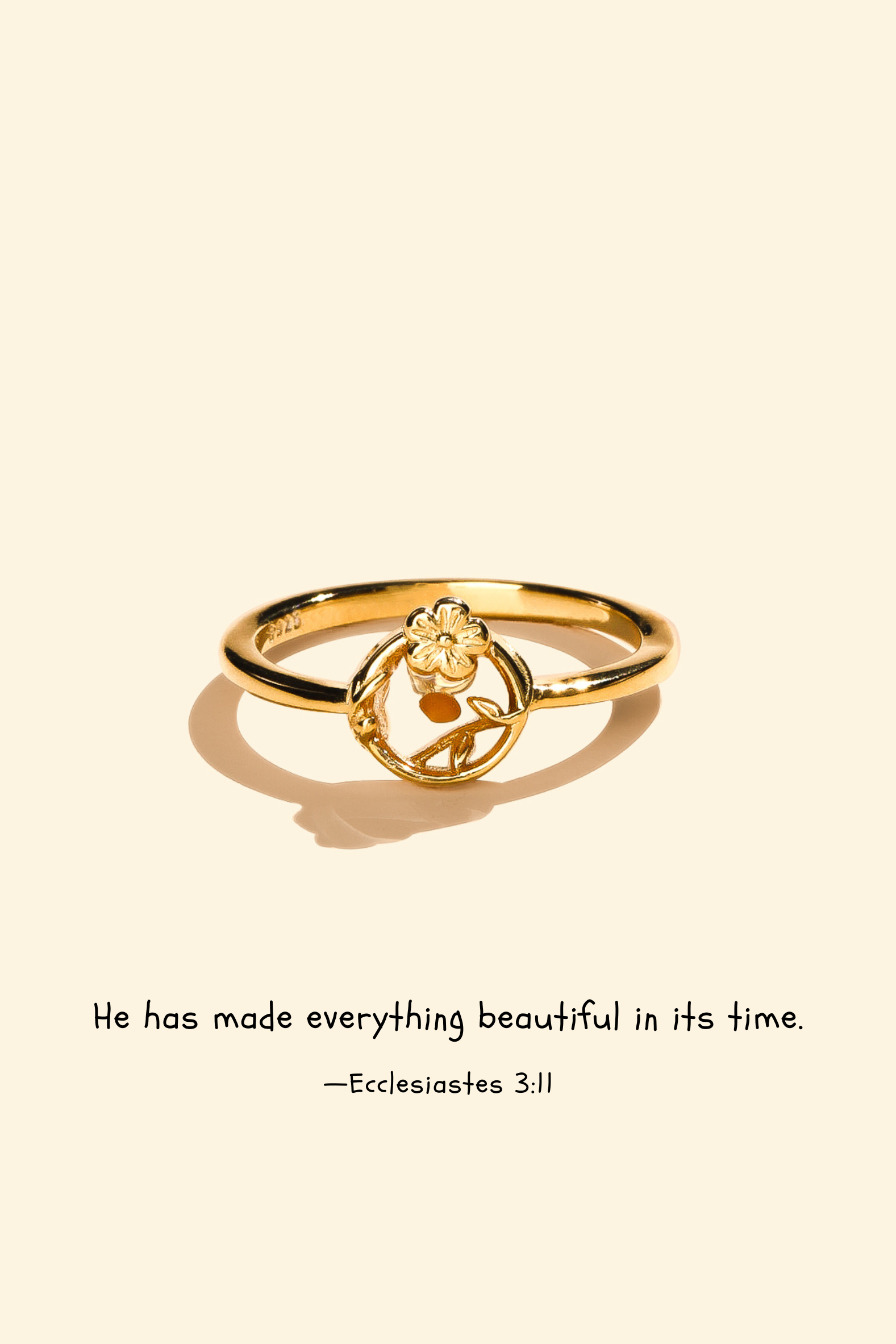 Flower Crest - Ring
