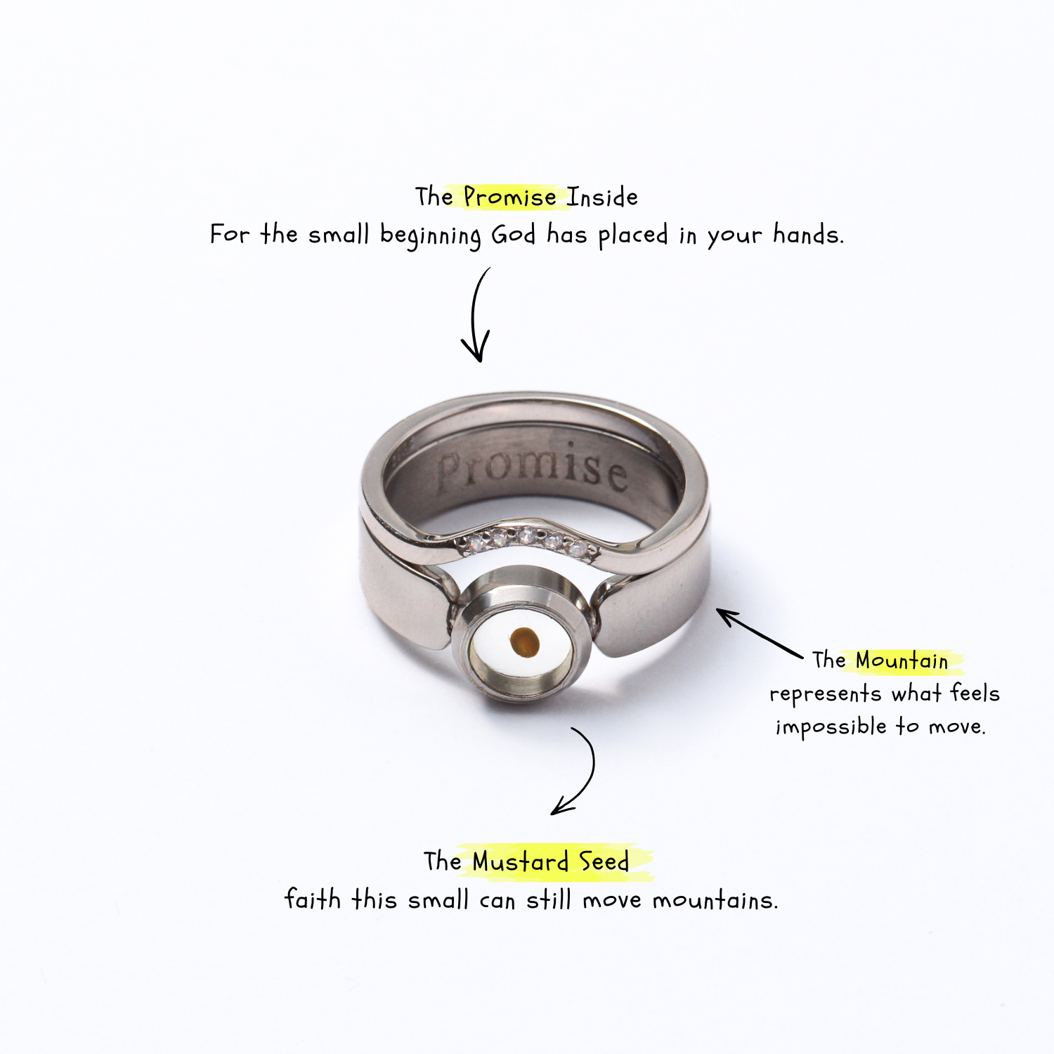 Promise Mustard Seed - Ring