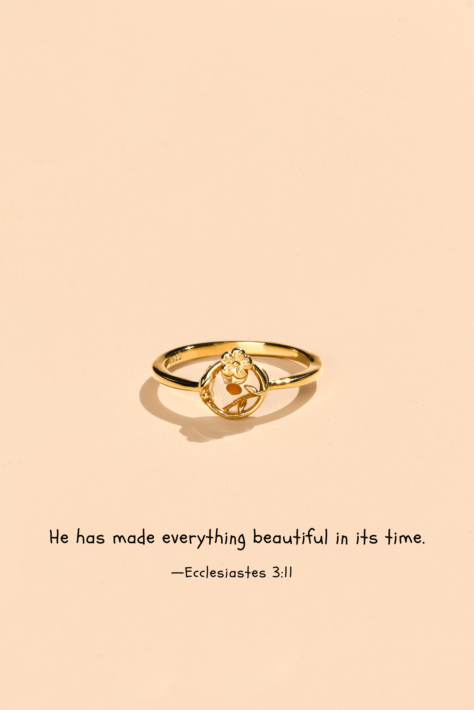 Flower Crest - Ring