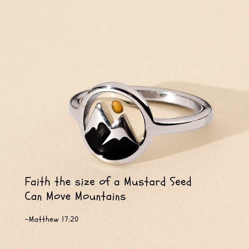 Move Mountains - Stainless Steel Ring