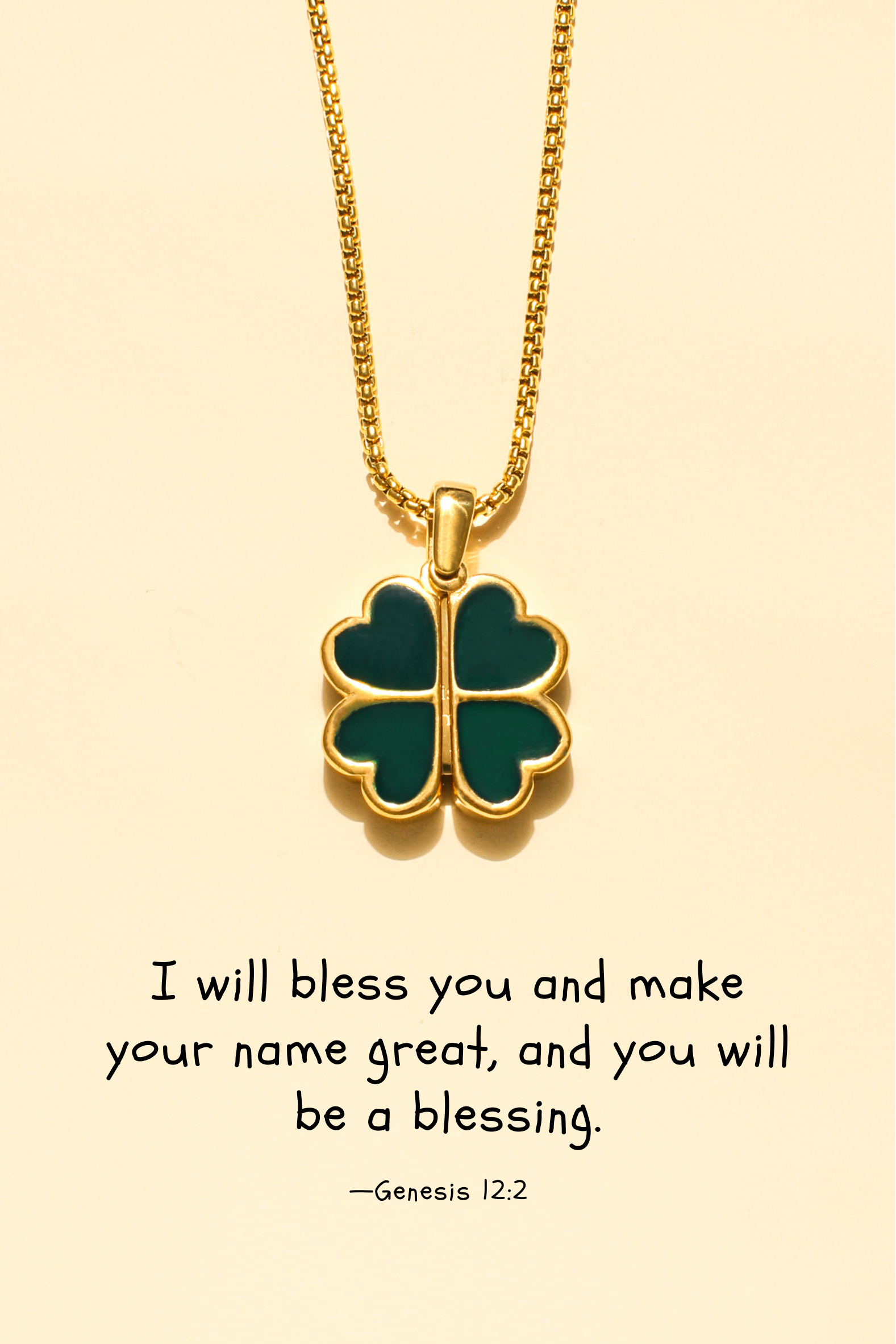 Hidden Blessings - Clover Locket