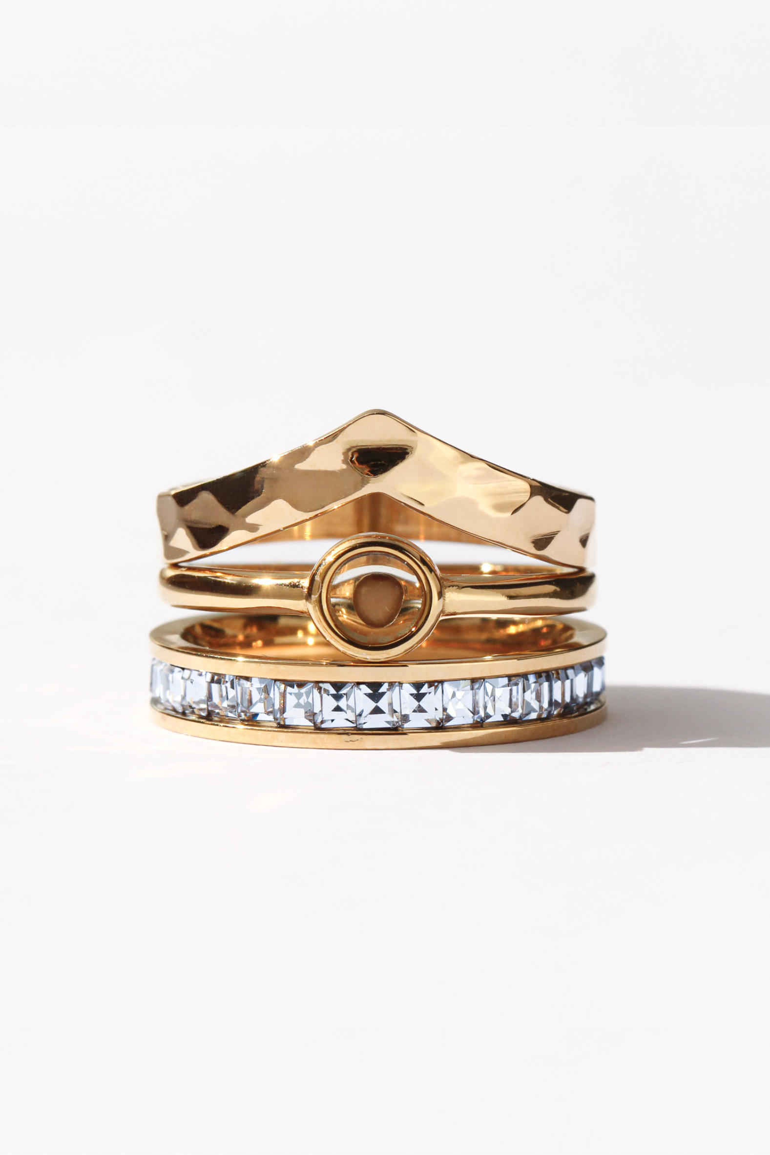 Chevron Studded Stack - Pre Order