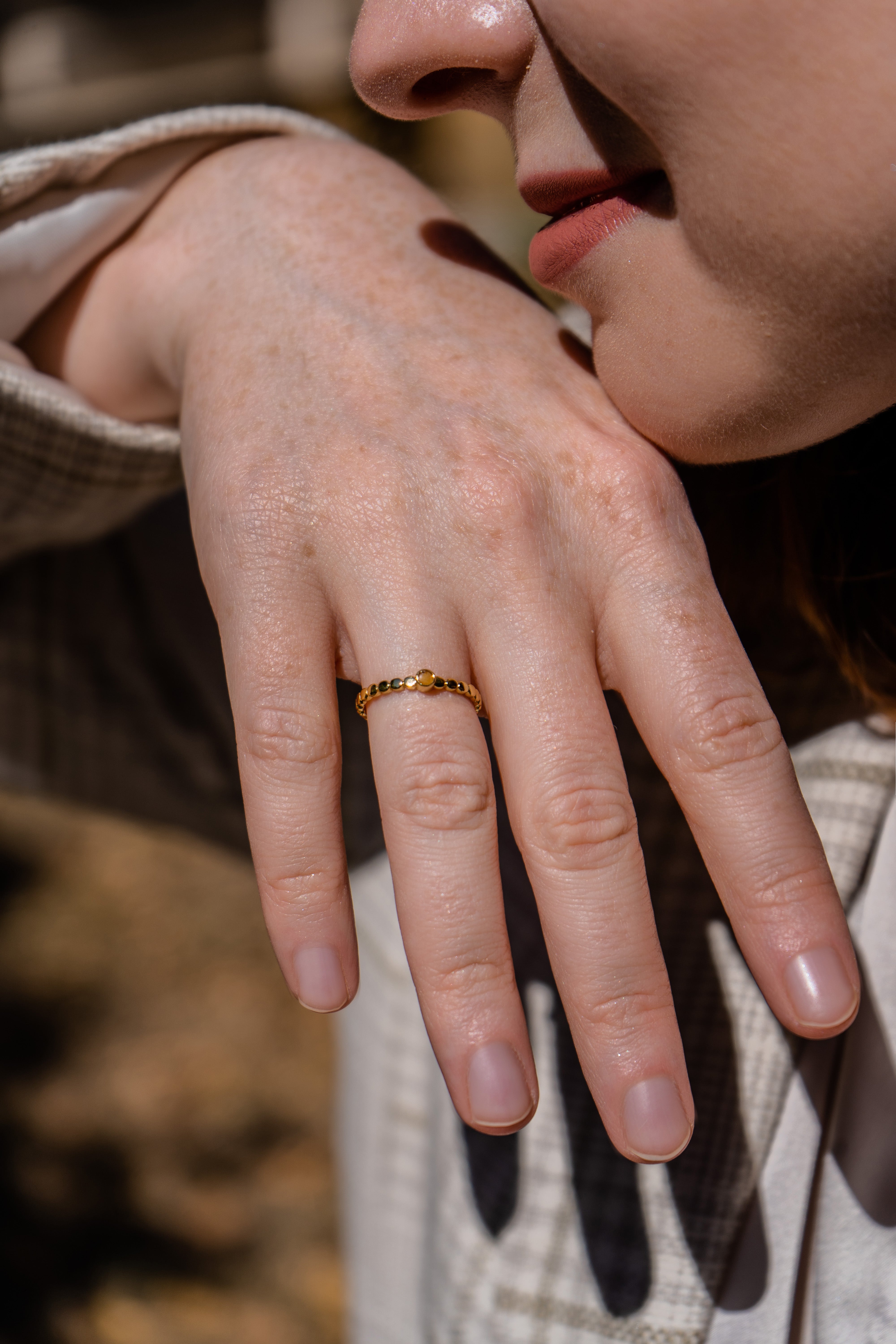Thin Dotted - Ring