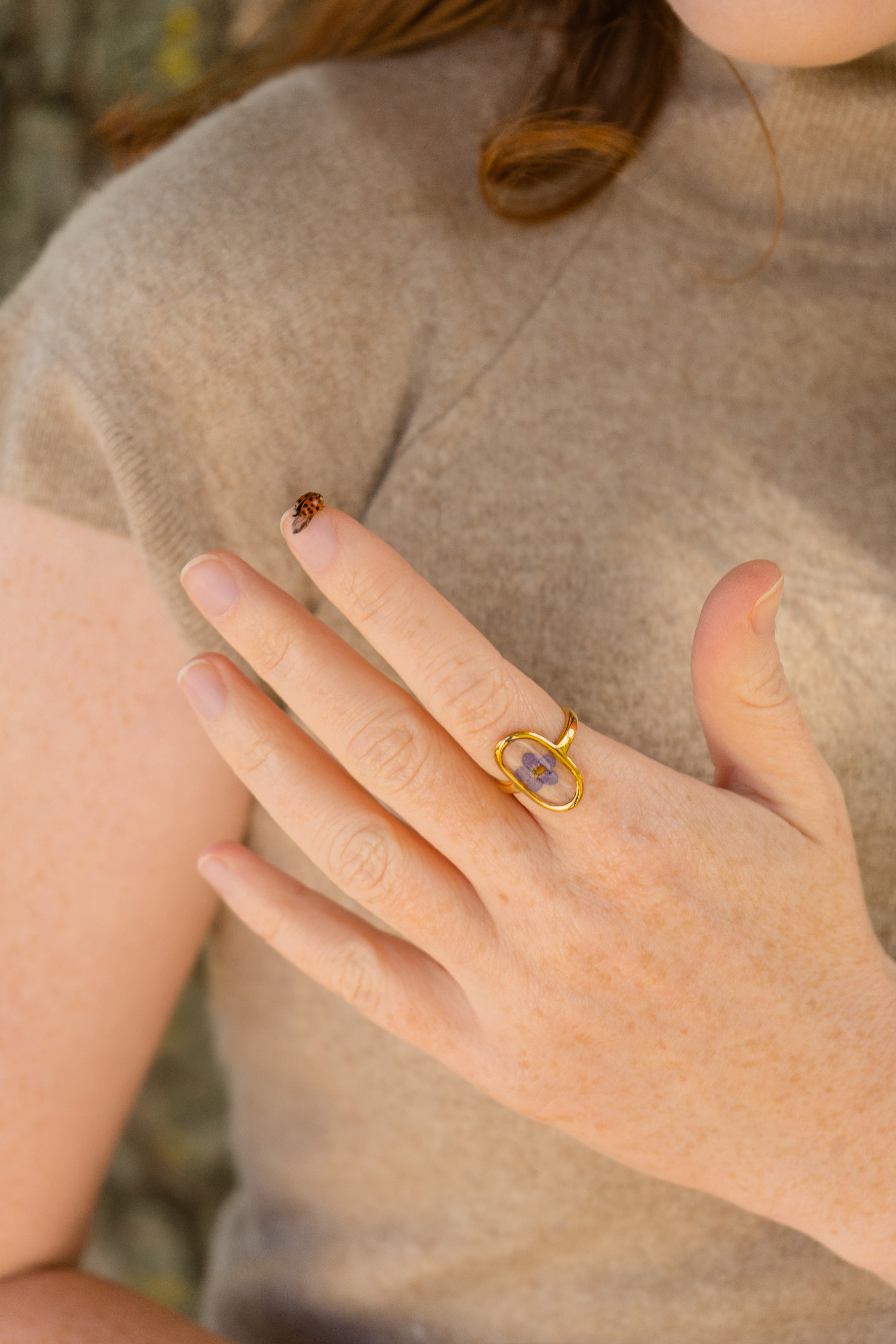 Blooming Faith Ring