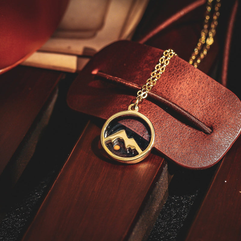 Move Mountains Necklace - Sterling Silver