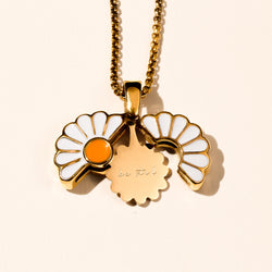Daisy Locket - Stainless Steel Necklace