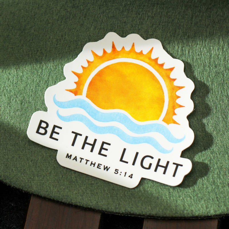 Be the light - Vinyl Sticker