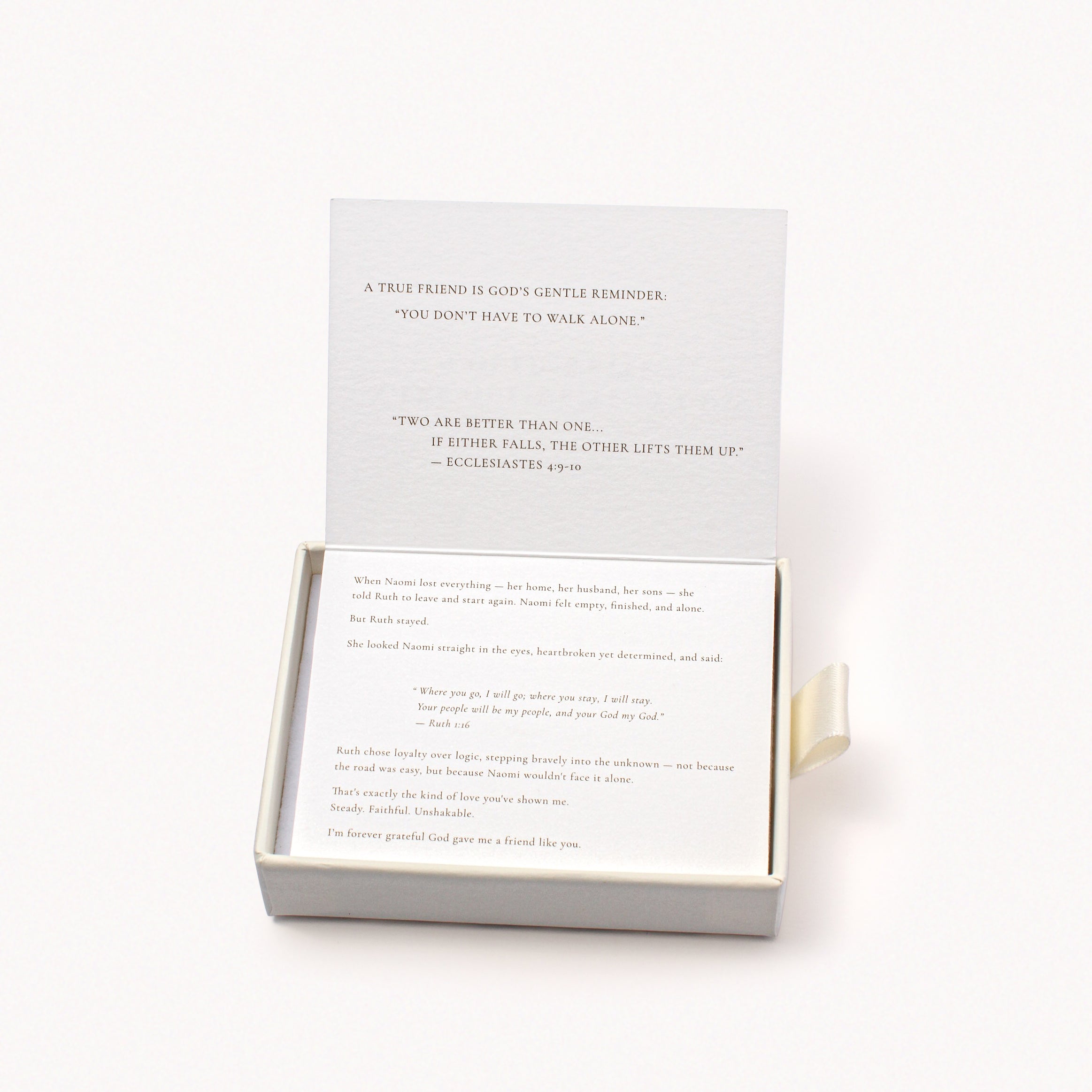 Never Alone — Ichthys Fish - Bracelet