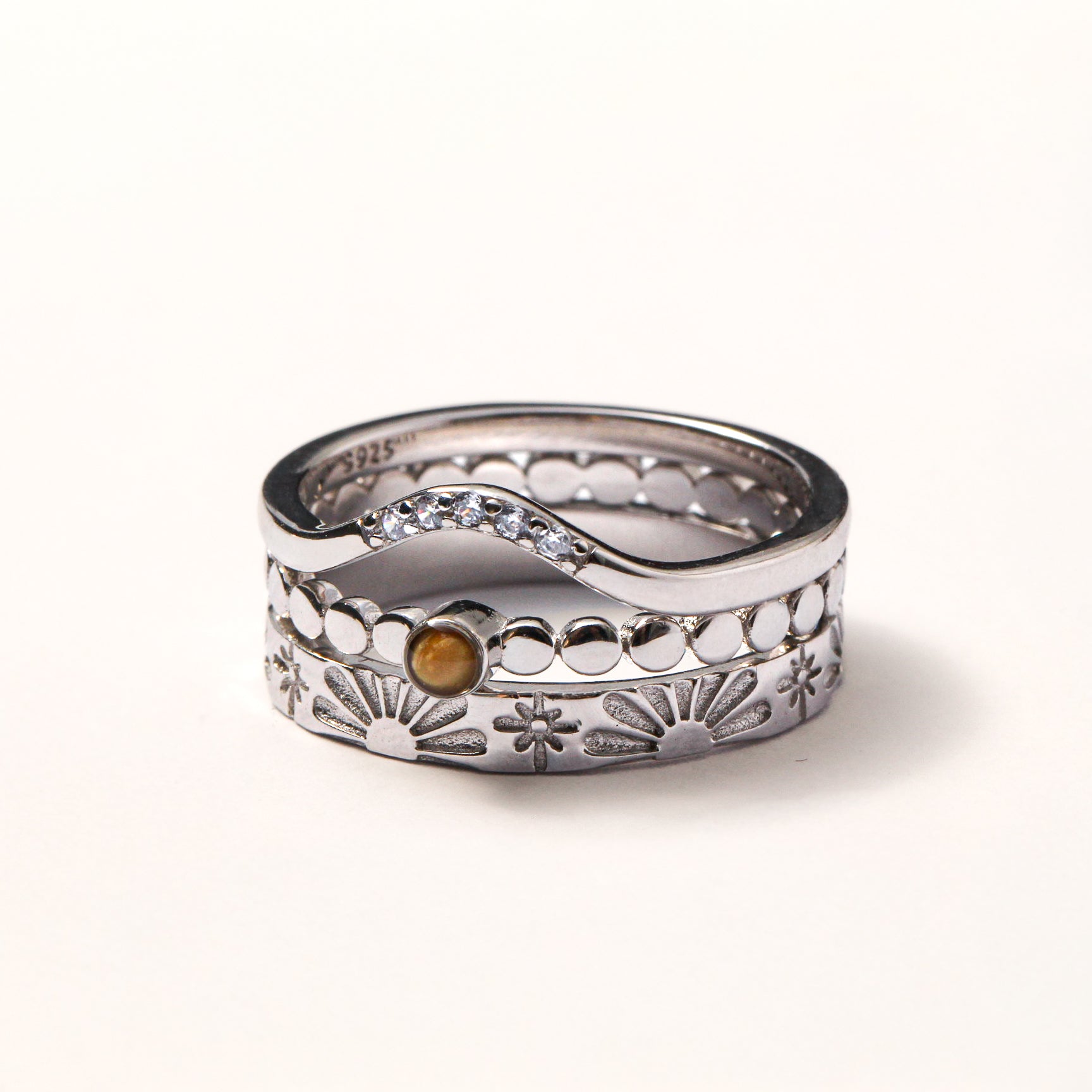Floral - Stackable Ring