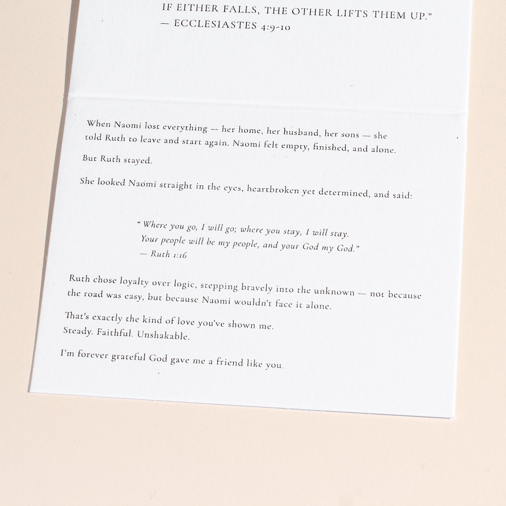 Never Alone — Ichthys Fish Bracelet