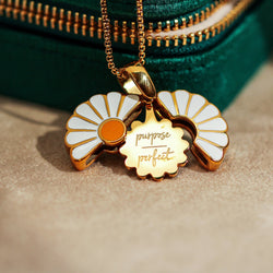 Purpose over Perfect - Daisy Necklace