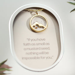 Move Mountains Necklace - Sterling Silver