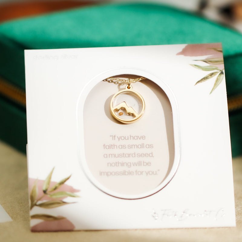 Move Mountains Necklace - Sterling Silver