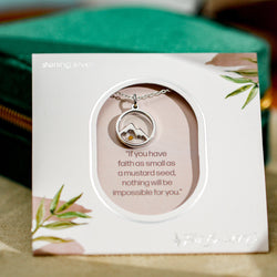 Move Mountains Necklace - Sterling Silver