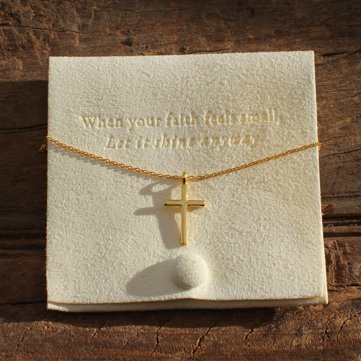 Faith Cross - Necklace