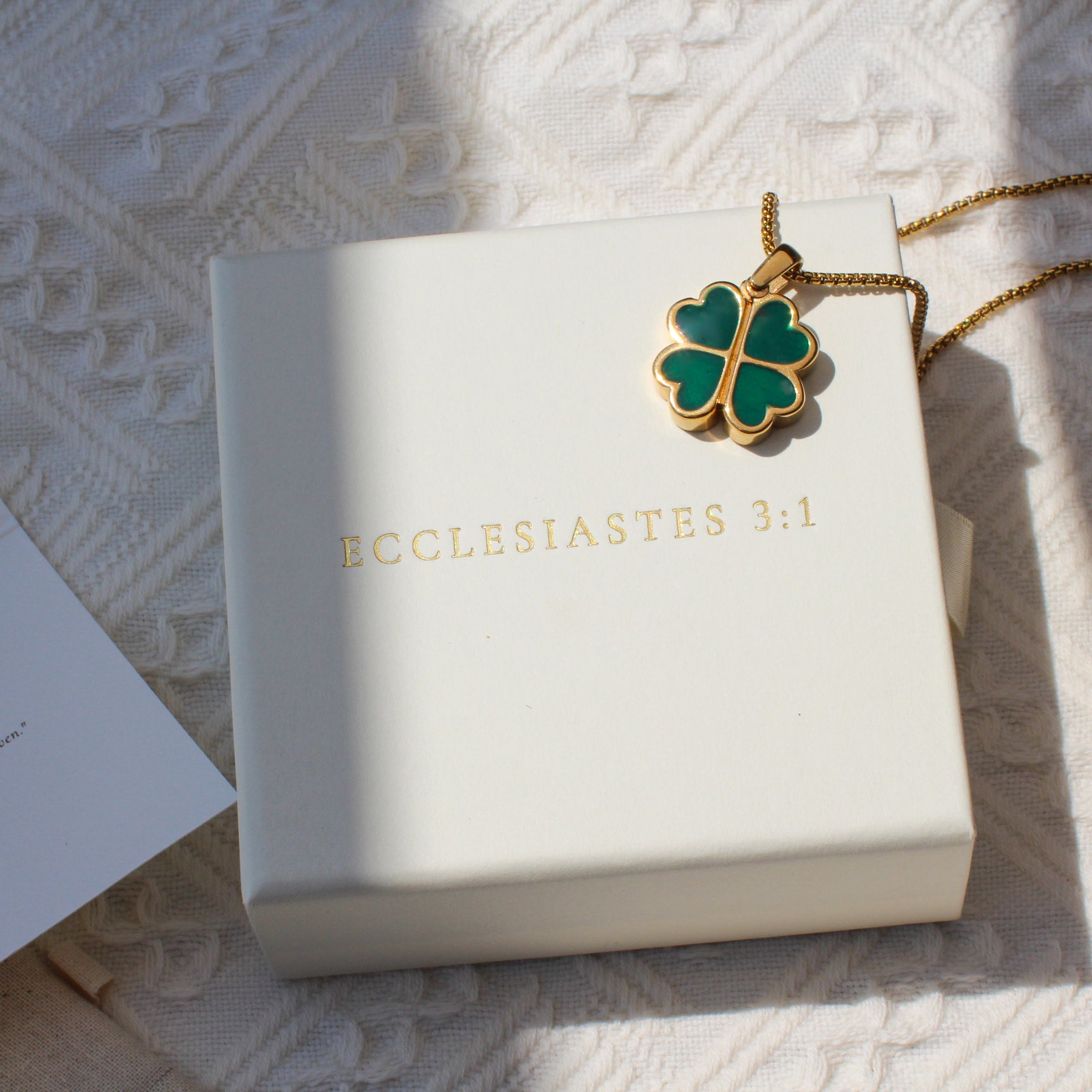 Hidden Blessings - Clover Locket