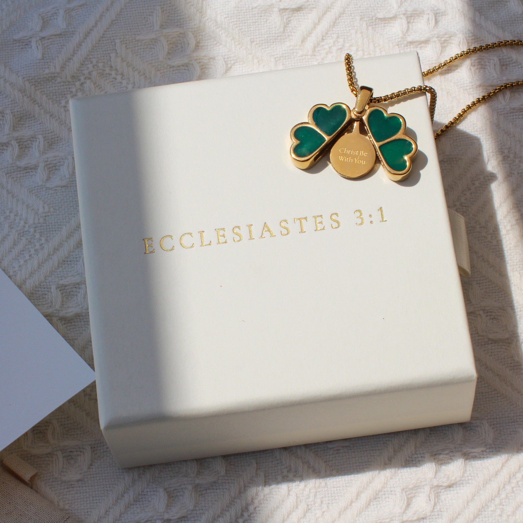 Hidden Blessings - Clover Locket
