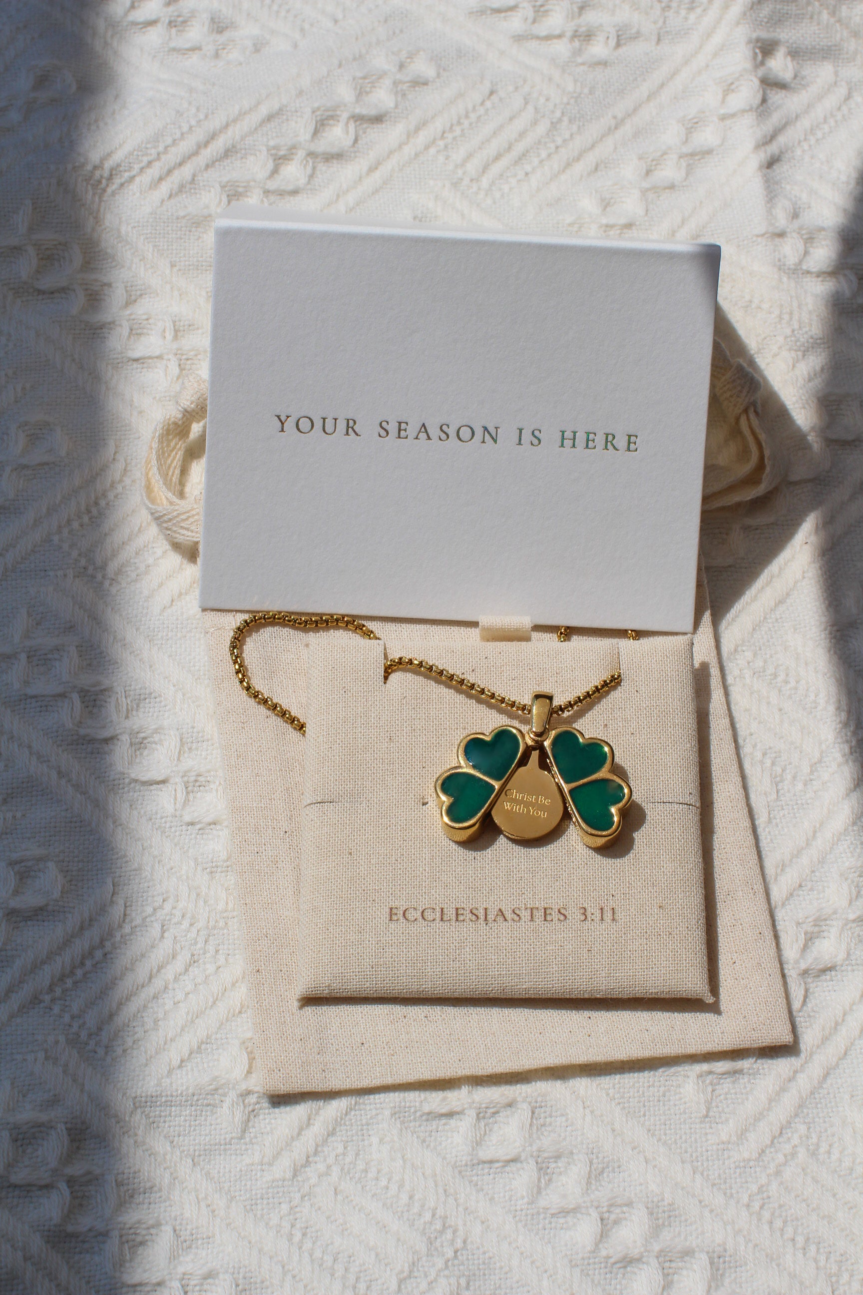 Hidden Blessings - Clover Locket
