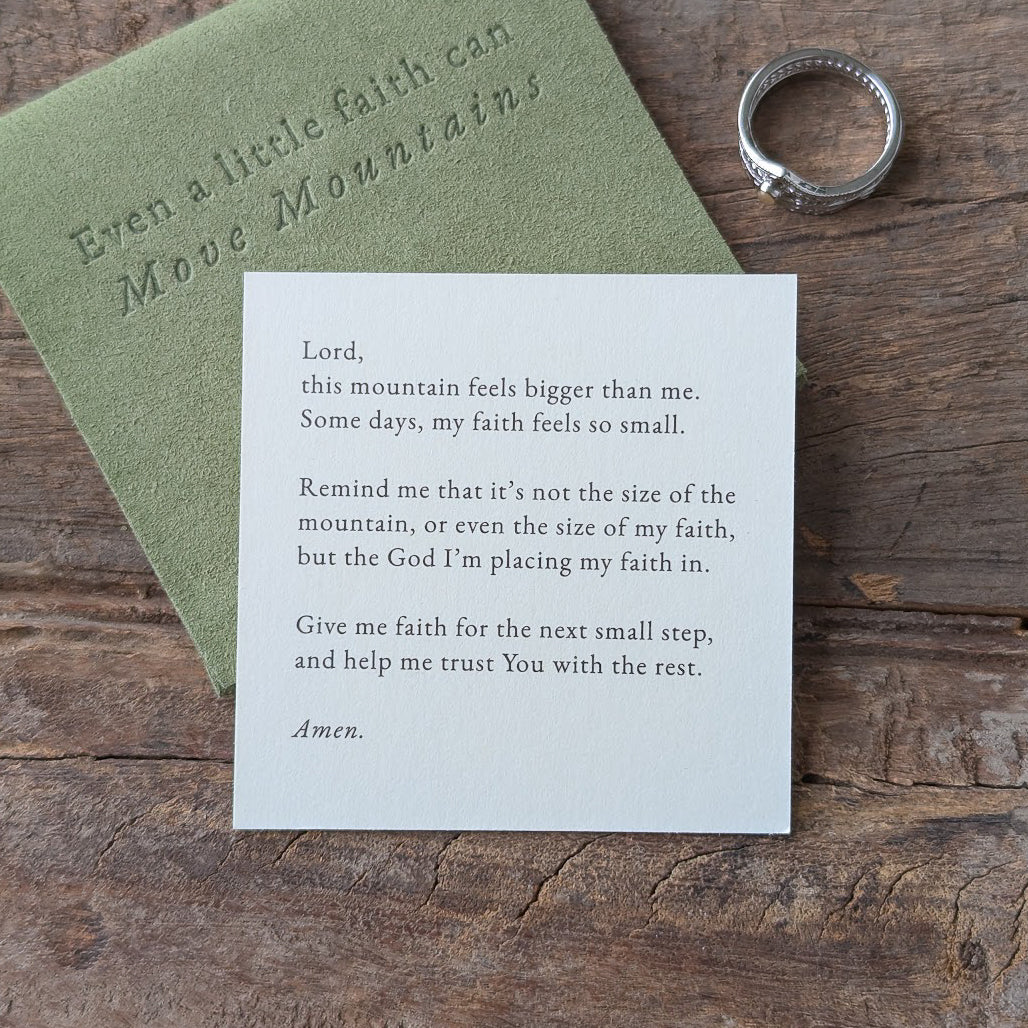 Faith Moves Mountains - BOGO Excluded