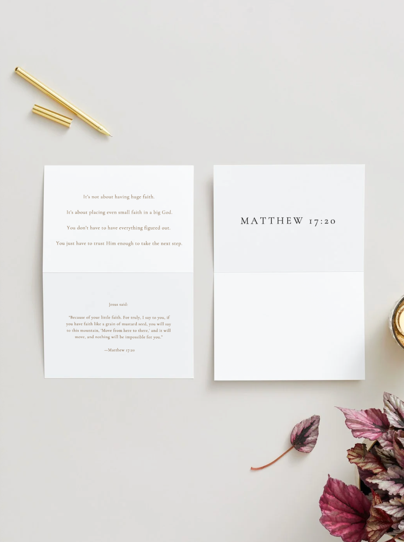 Mountain Peak - Stackable Ring