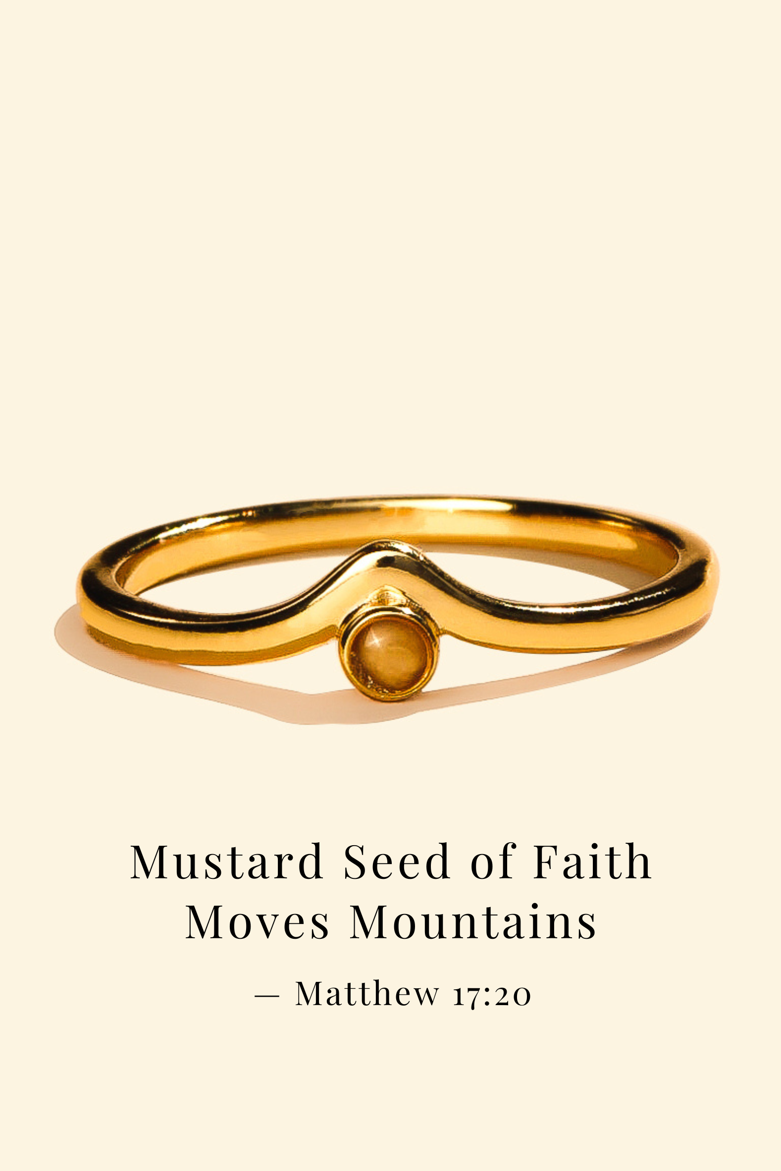 Dainty Move Mountains - Ring