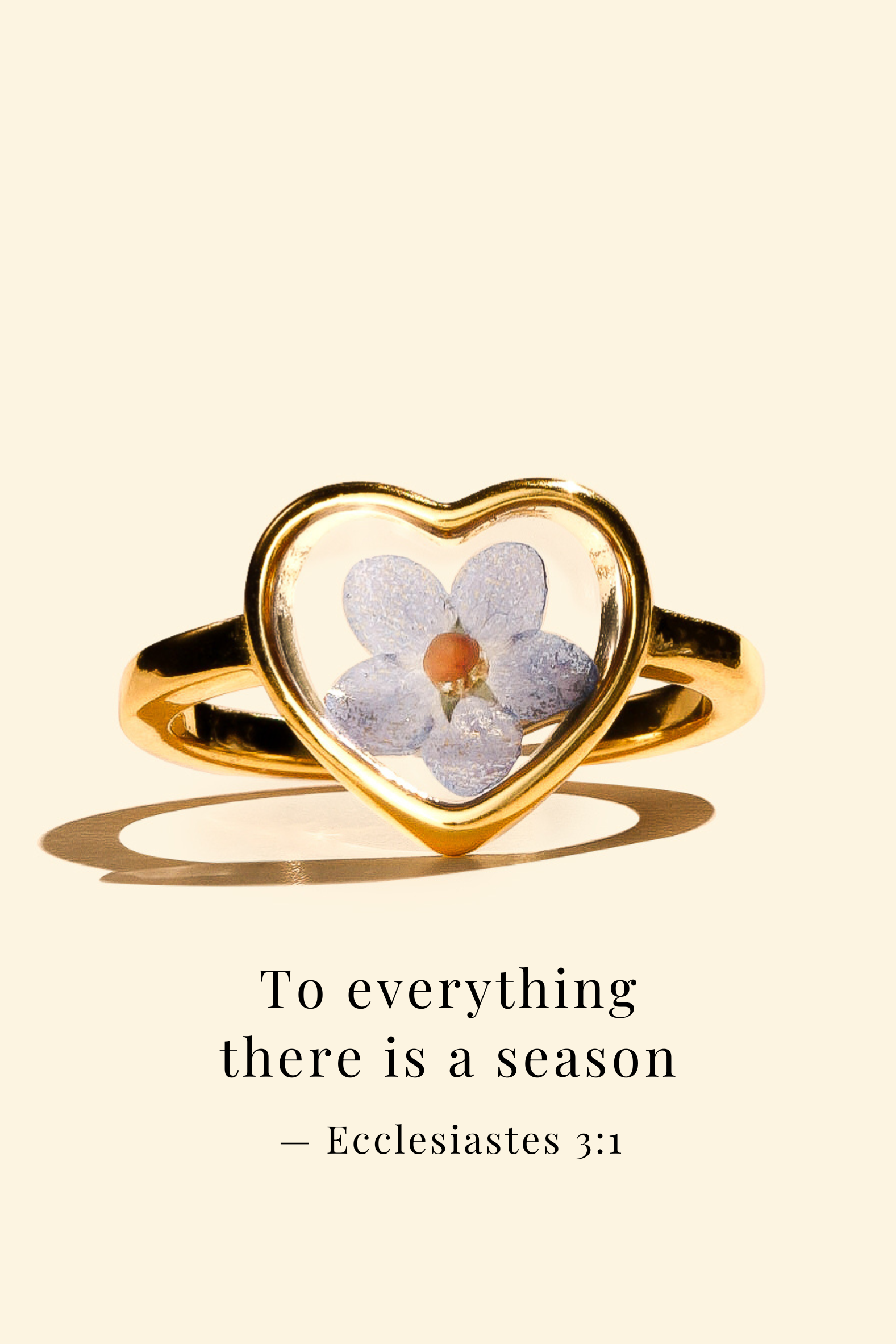 Heart Flower - Ring
