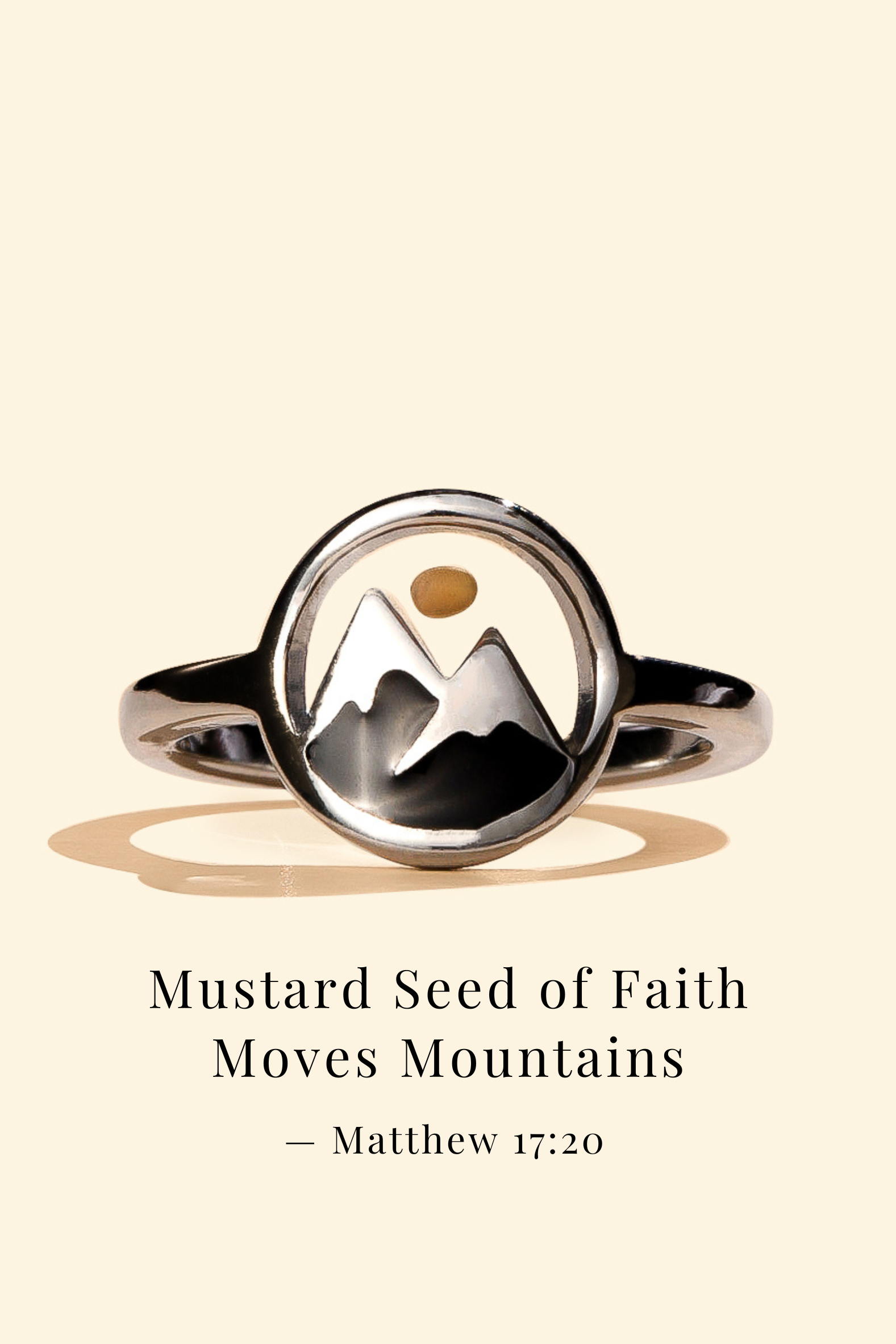 Faith Move Mountains - Ring
