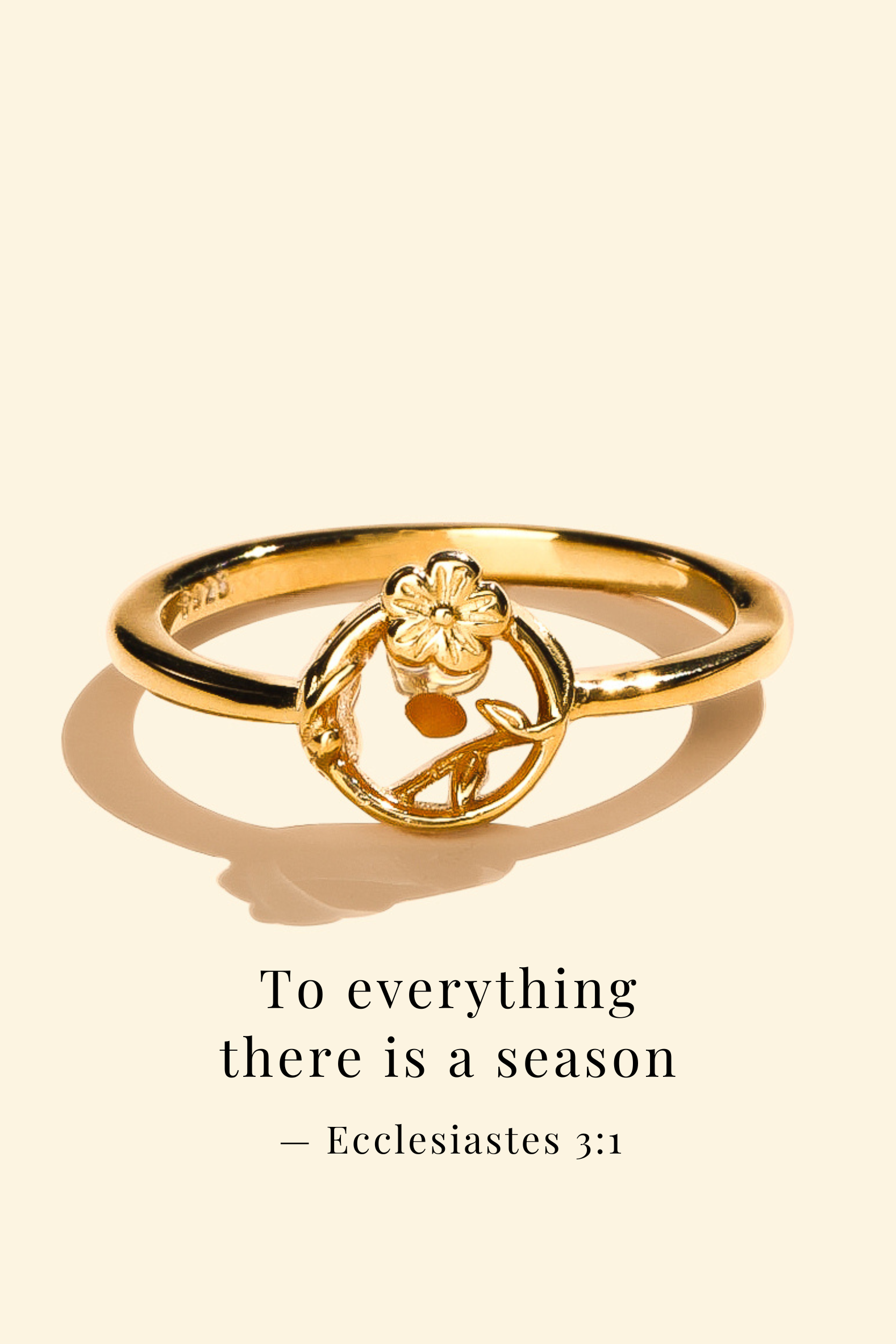 Flower Crest - Ring